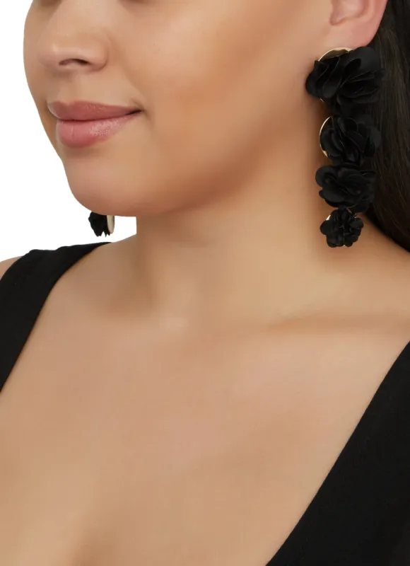 Flower Drop Earrings sold by Rainbow