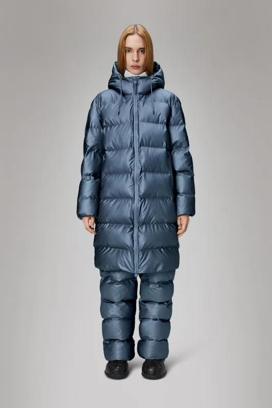 Alta Longer Puffer Jacket sold by Rains