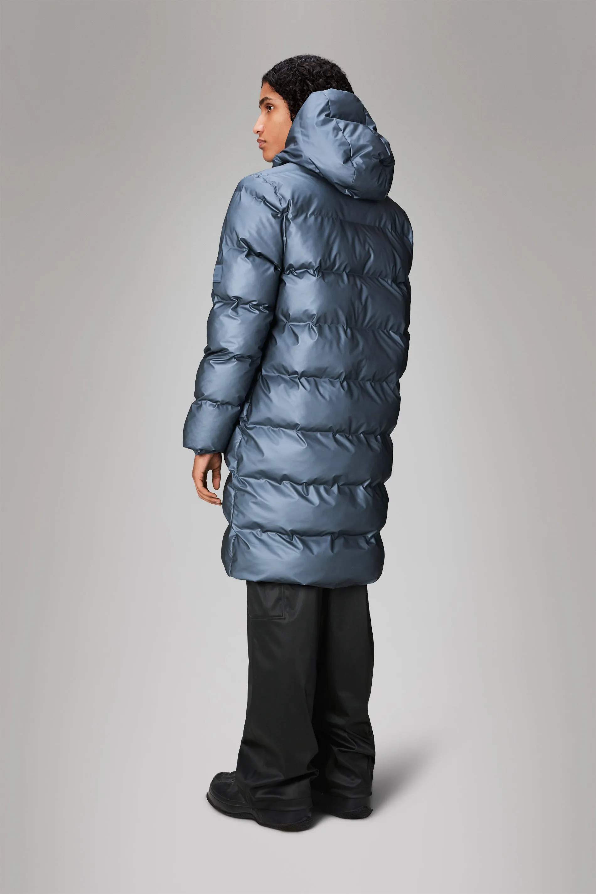 Alta Longer Puffer Jacket sold by Rains product image thumbnail 3