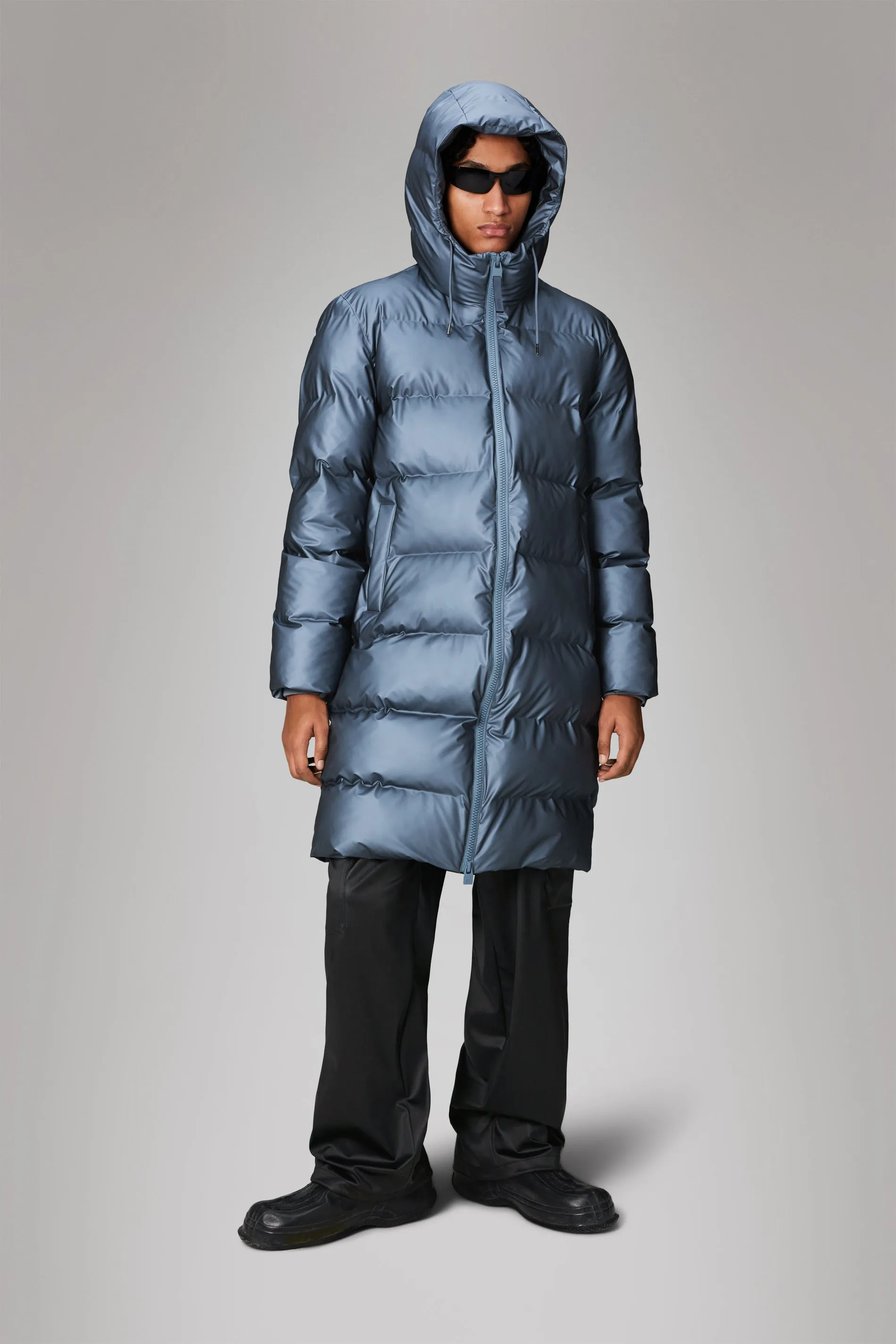 Alta Longer Puffer Jacket sold by Rains product image thumbnail 4