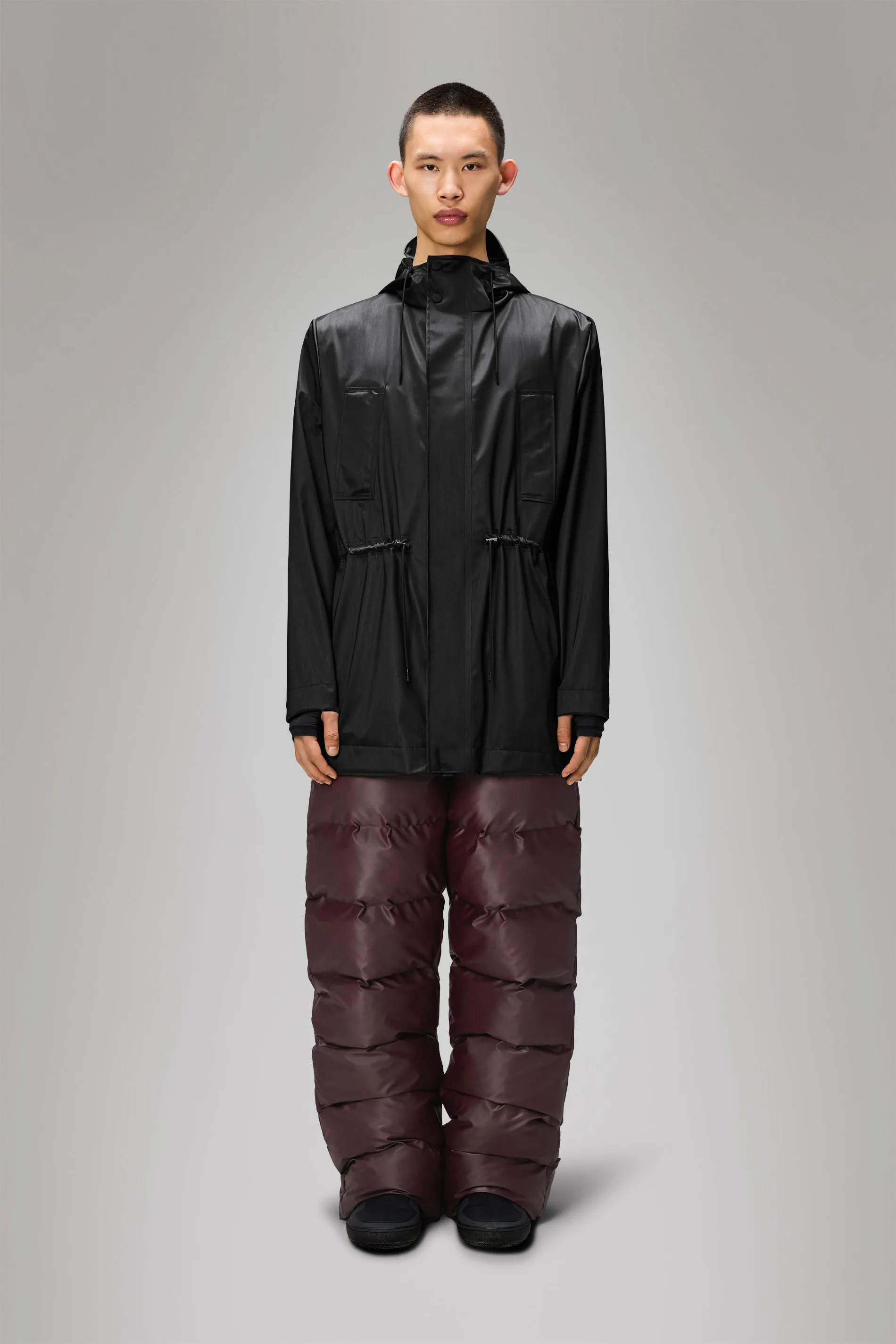 Bold Long Jacket sold by Rains