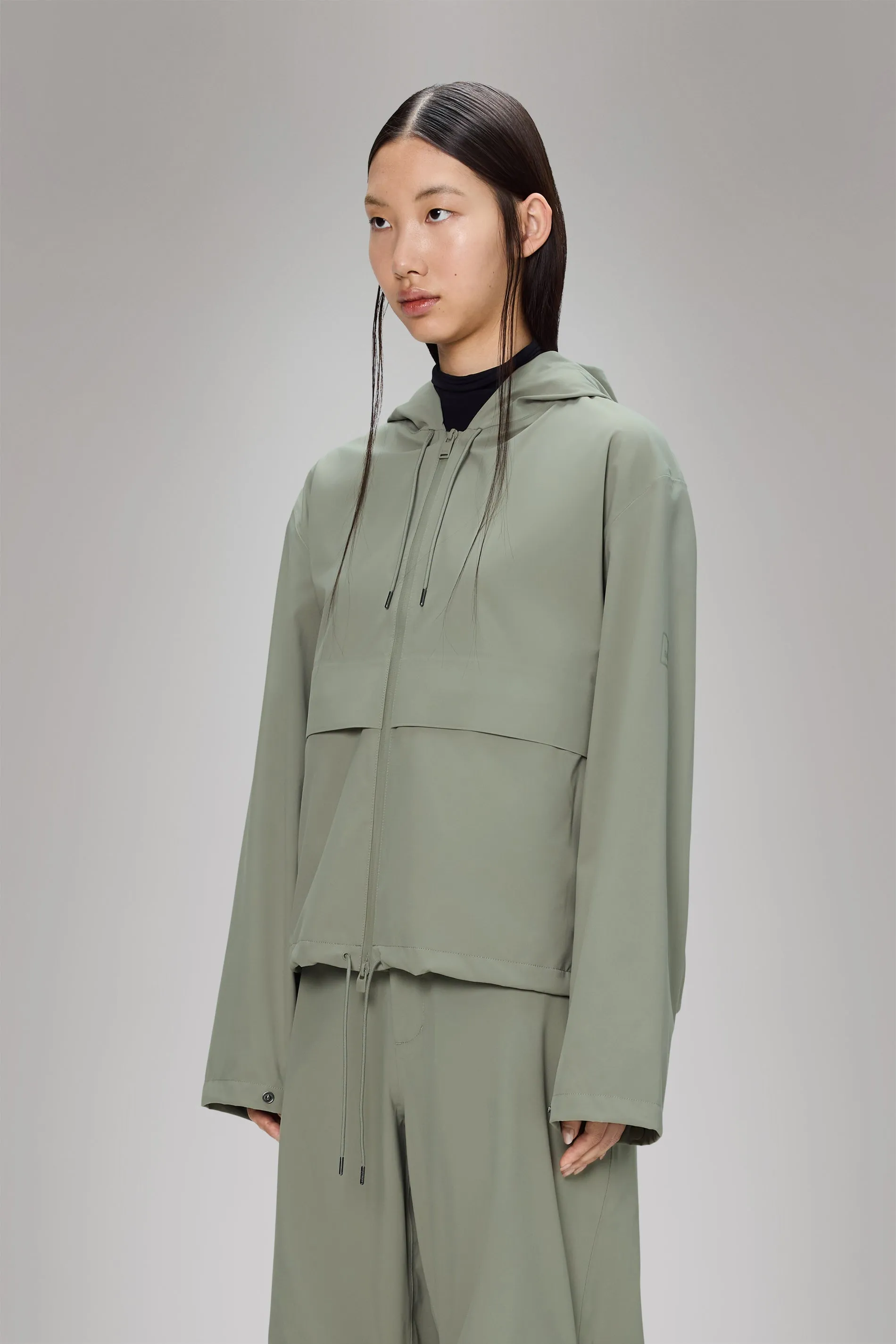 Suva Hardshell Short String W Jacket sold by Rains product image thumbnail 5
