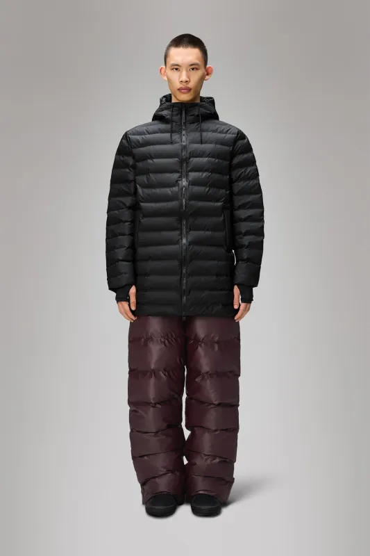 Lohja Long Puffer Jacket made by Rains
