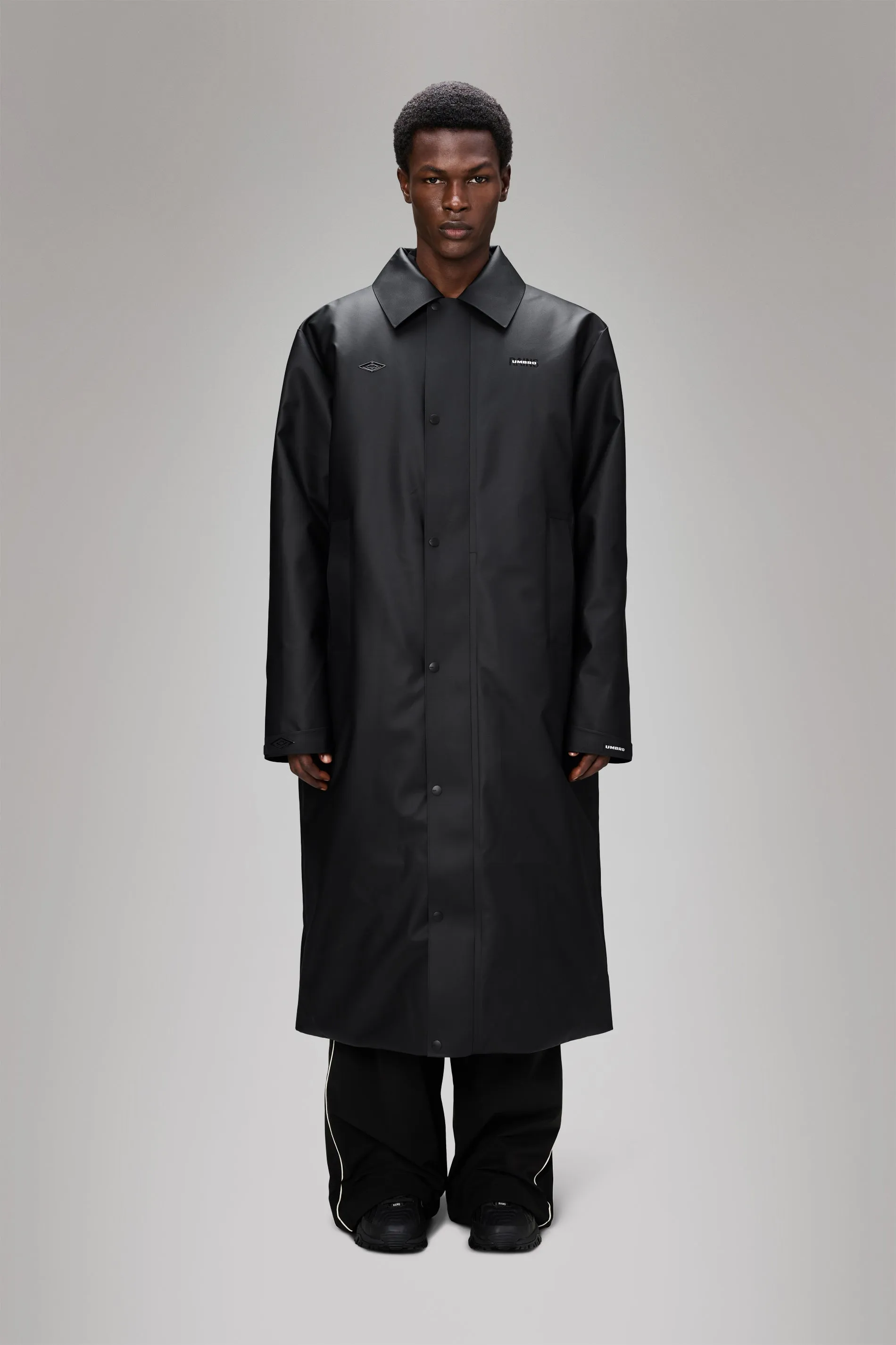 Rains x Umbro Manager Coat sold by Rains