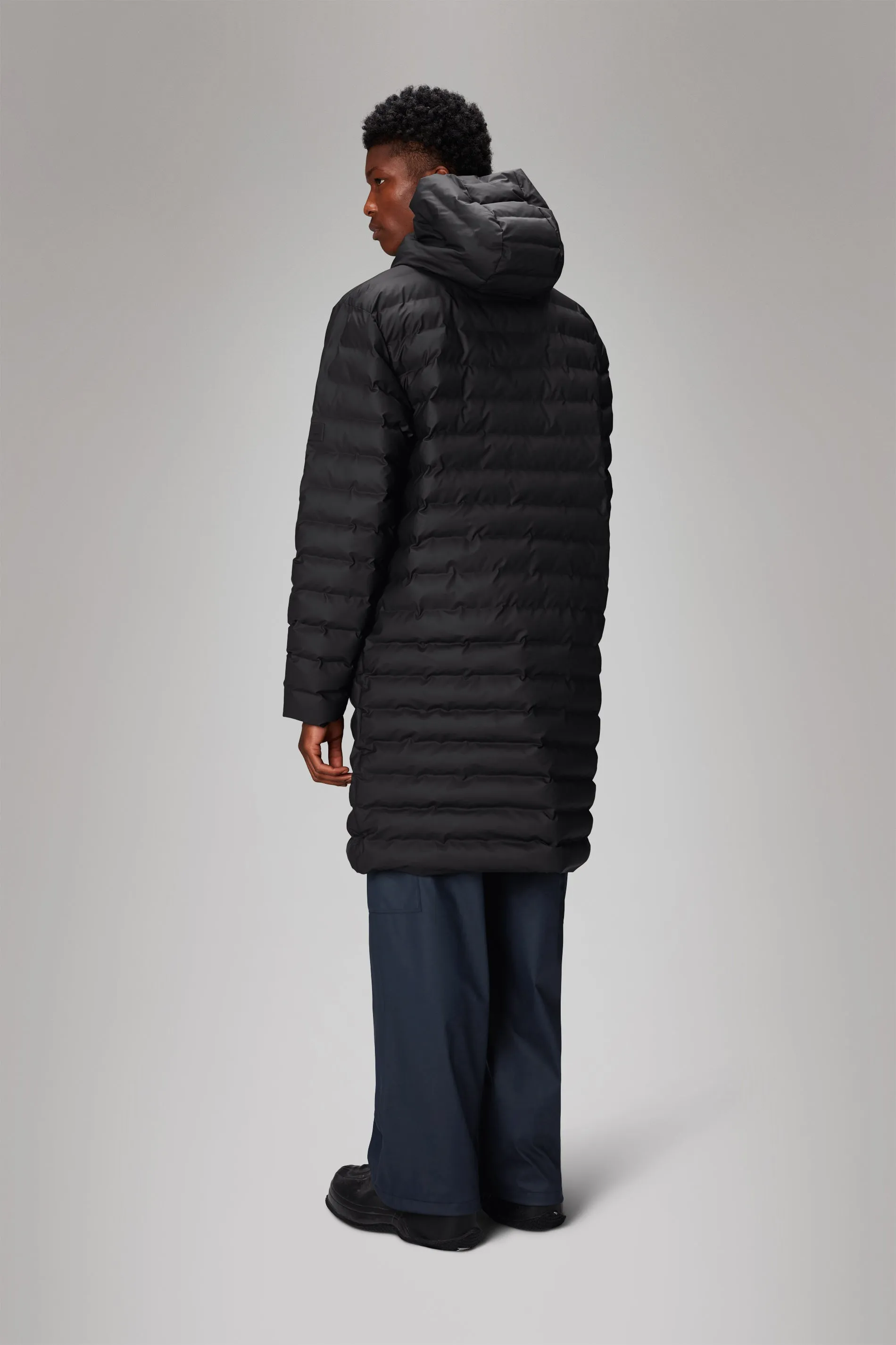Lohja Longer Puffer Jacket sold by Rains product image thumbnail 3