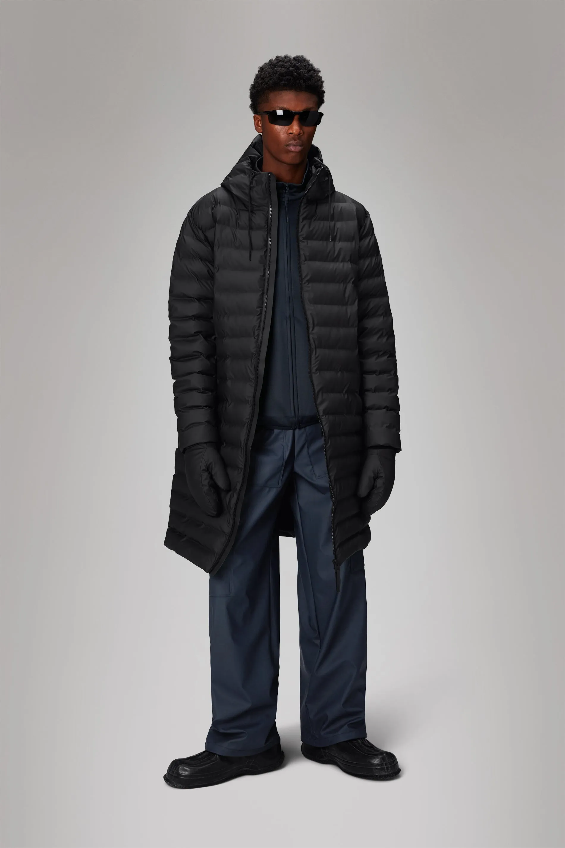 Lohja Longer Puffer Jacket sold by Rains product image thumbnail 4