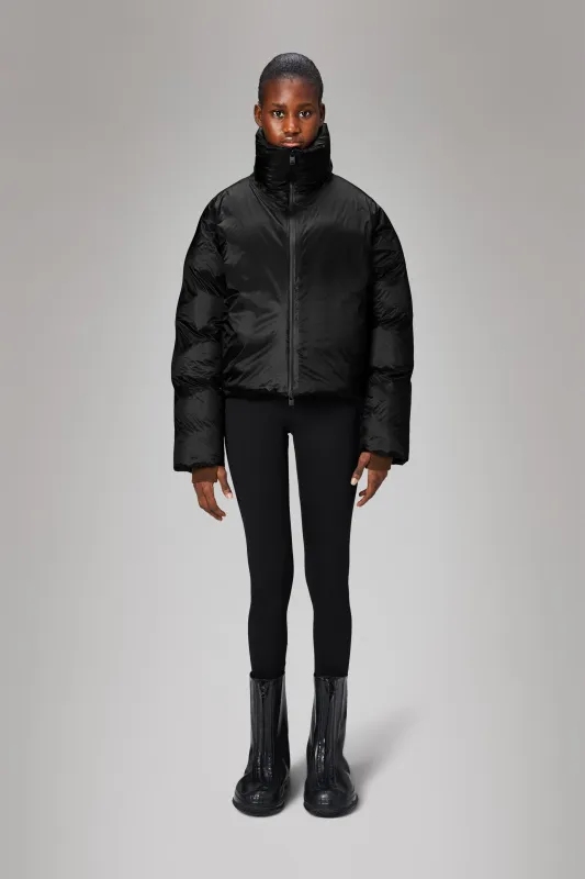 Kevo Short Puffer Jacket made by Rains