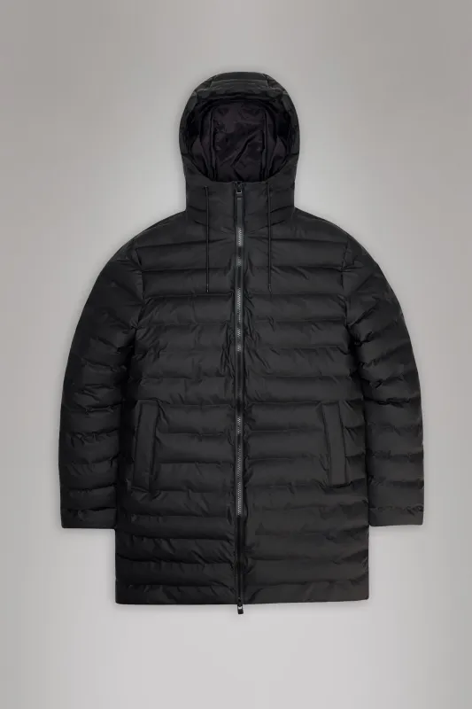 Lohja Long Puffer Jacket made by Rains