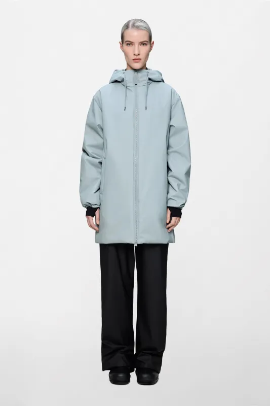 Lohja Long Insulated Jacket made by Rains