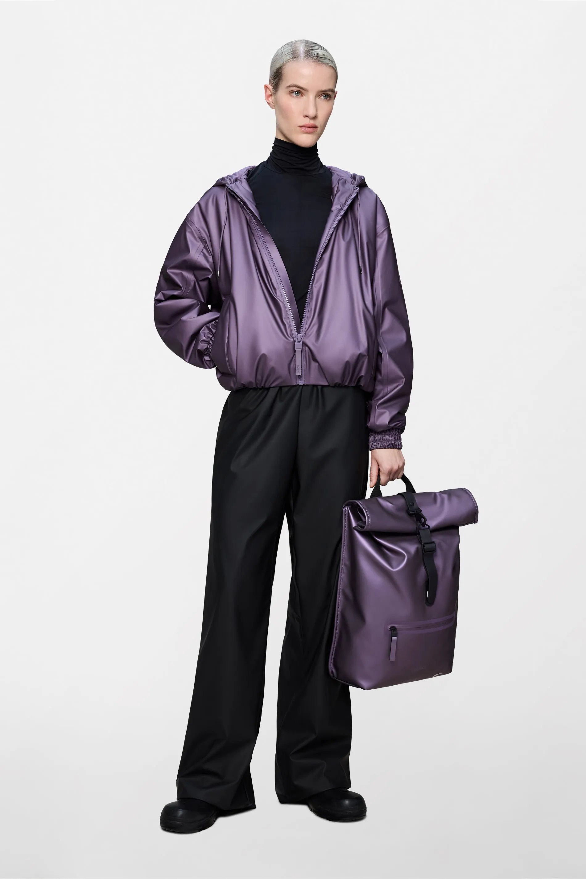 Lohja Insulated Bomber W Jacket sold by Rains product image thumbnail 4