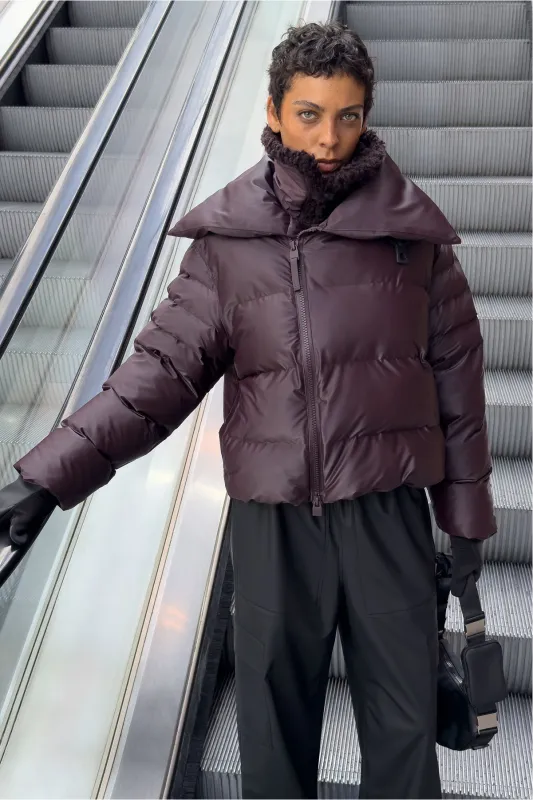 Alta Vision Short Puffer Jacket sold by Rains