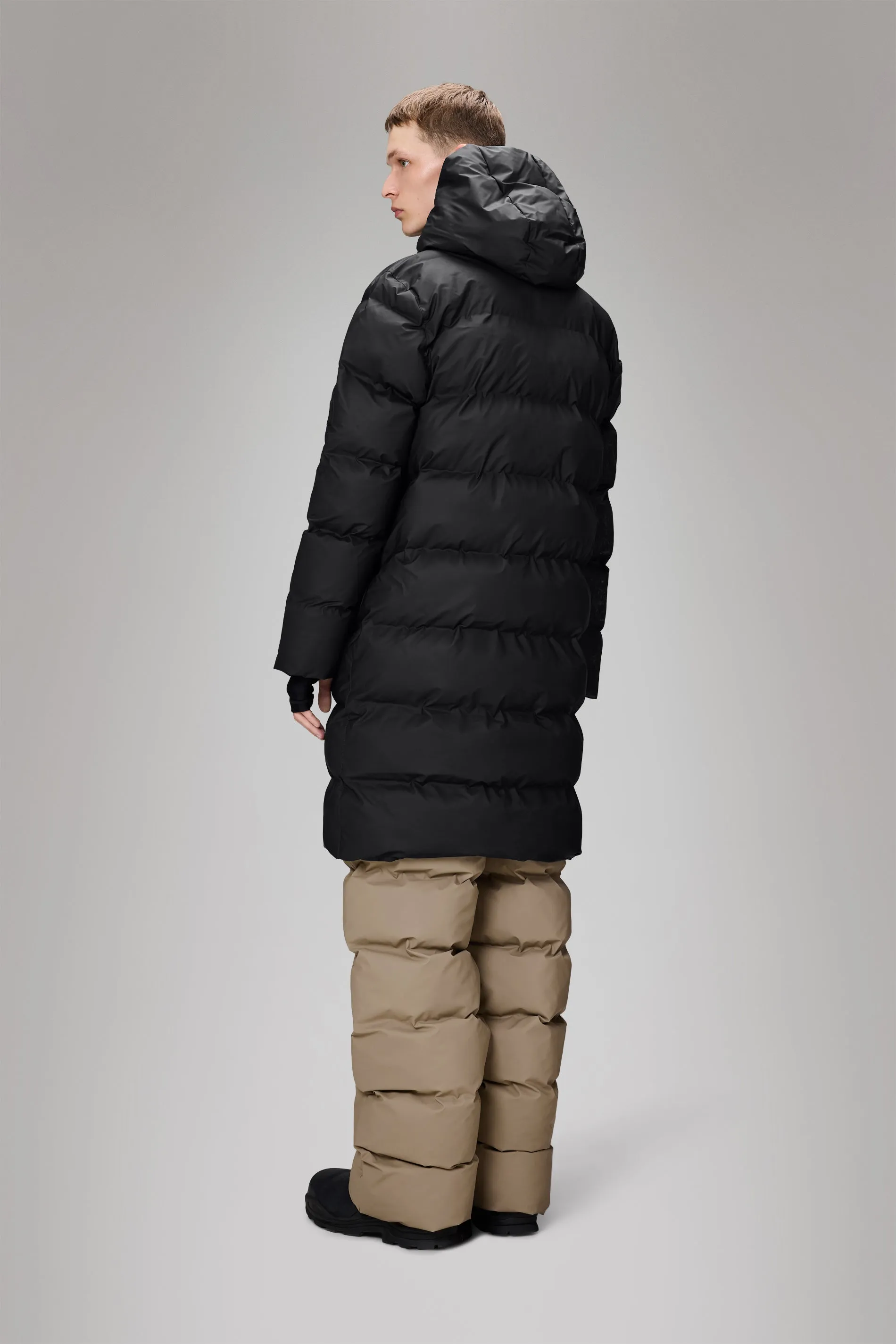 Alta Longer Puffer Jacket sold by Rains product image thumbnail 4