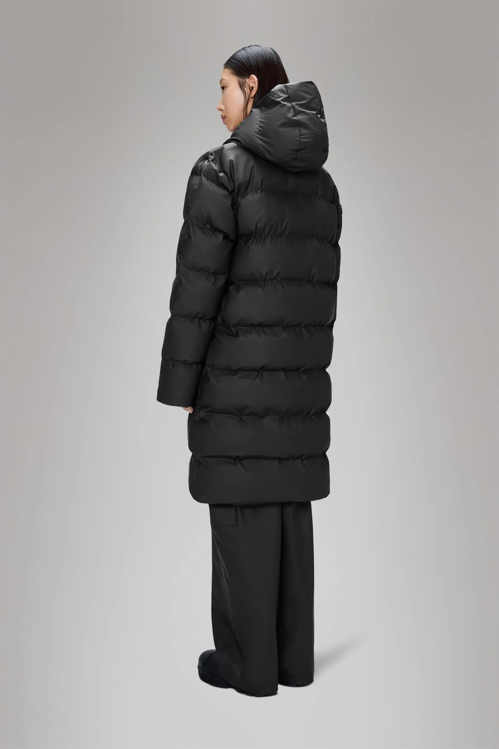 Alta Longer Puffer Jacket sold by Rains product image thumbnail 3