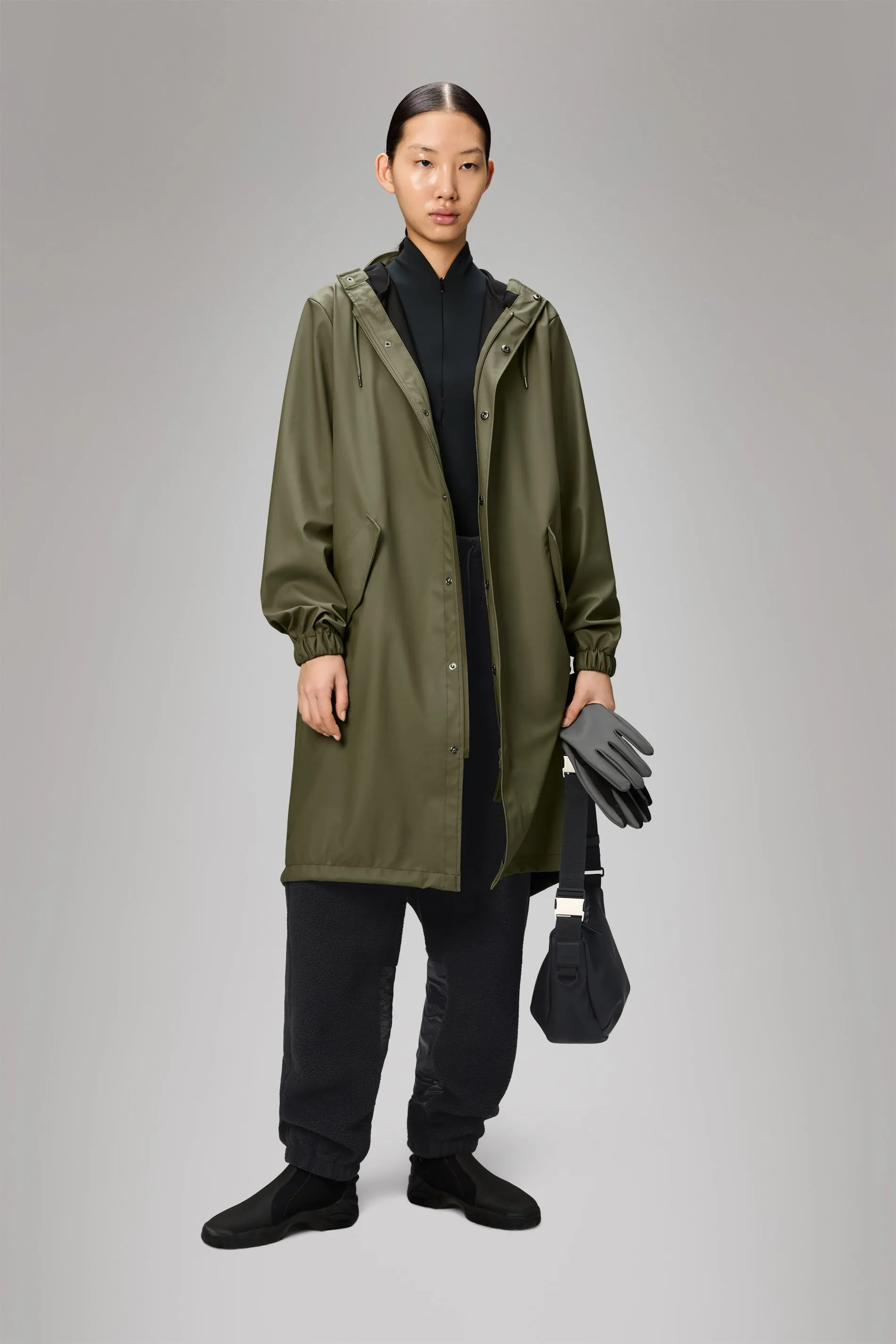 Fishtail Parka sold by Rains product image thumbnail 4