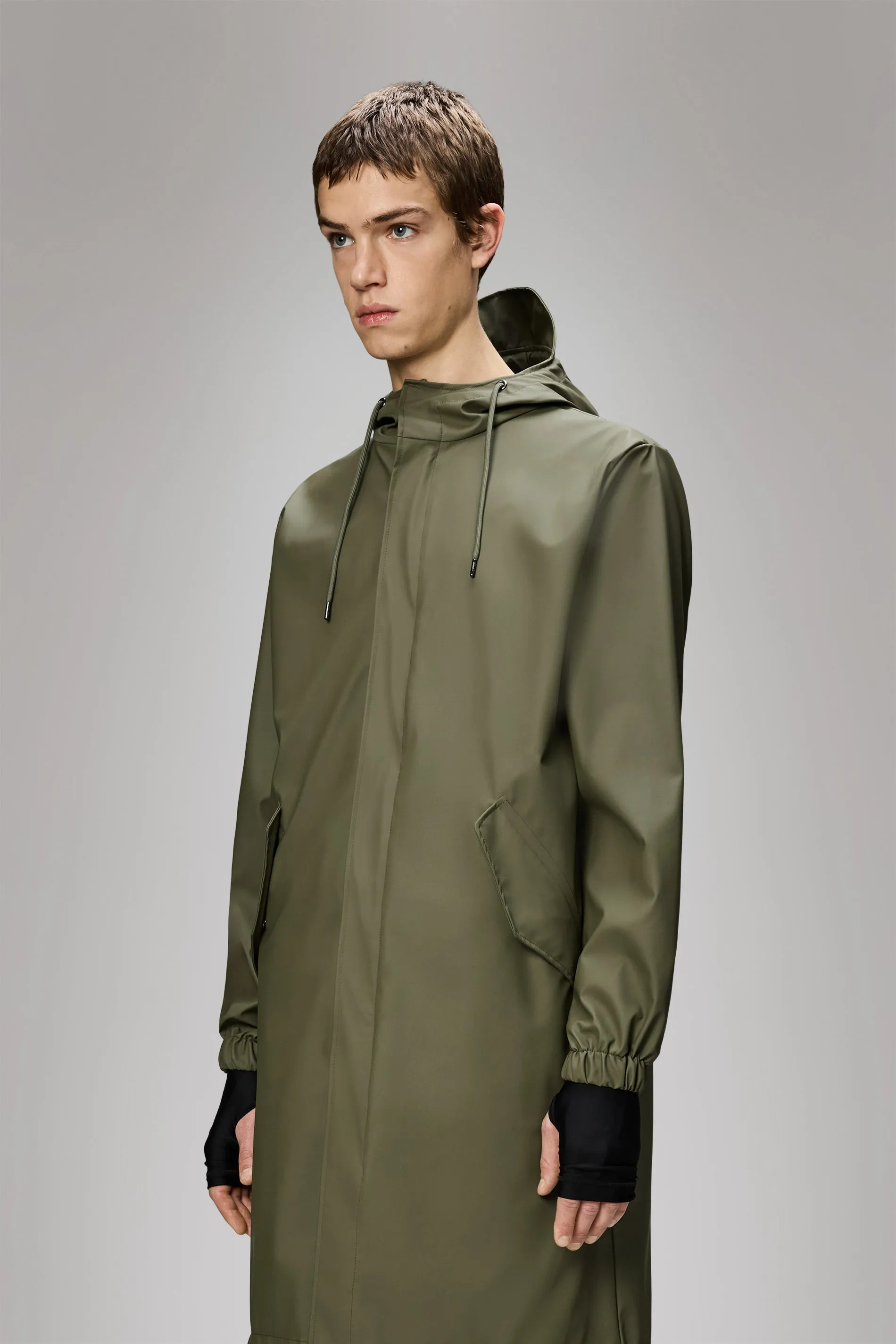 Fishtail Parka sold by Rains product image thumbnail 5