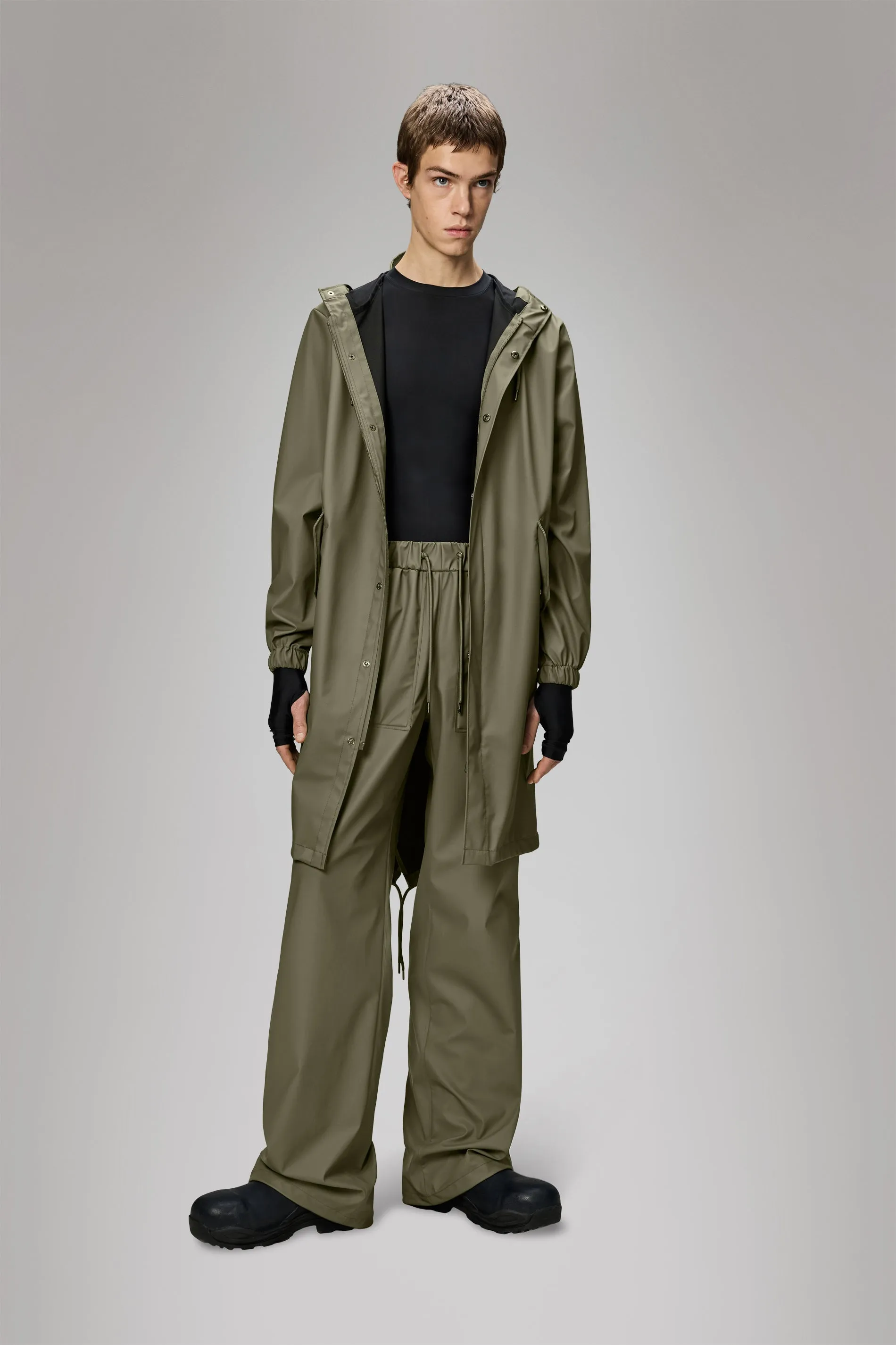 Fishtail Parka sold by Rains product image thumbnail 4