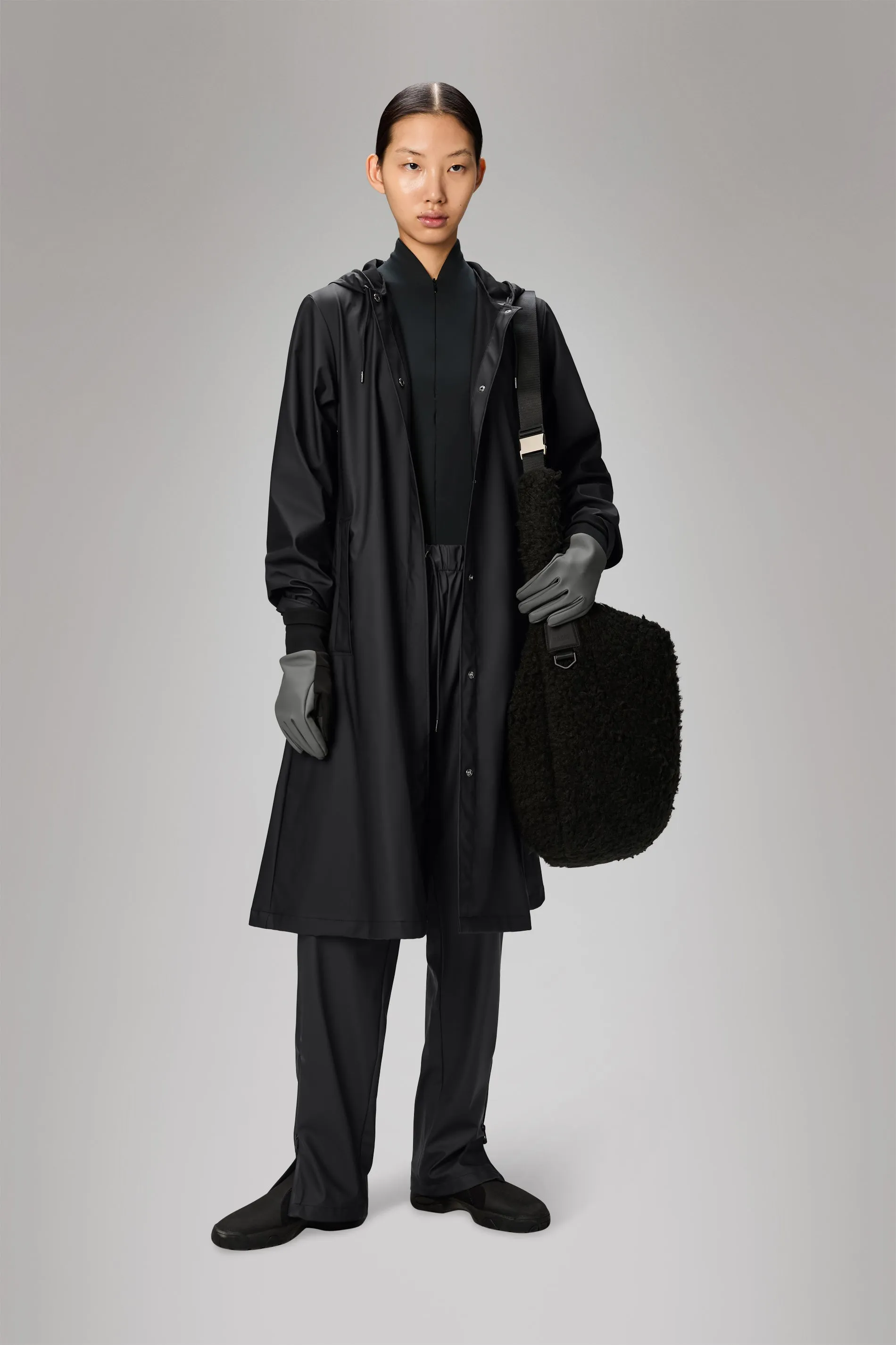 A-Line Longer W Jacket sold by Rains product image thumbnail 4