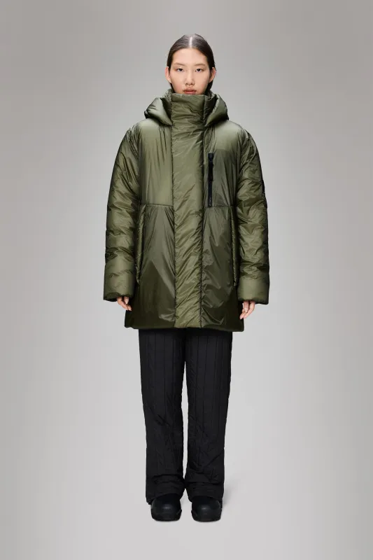 Torna Insulated Long Jacket made by Rains