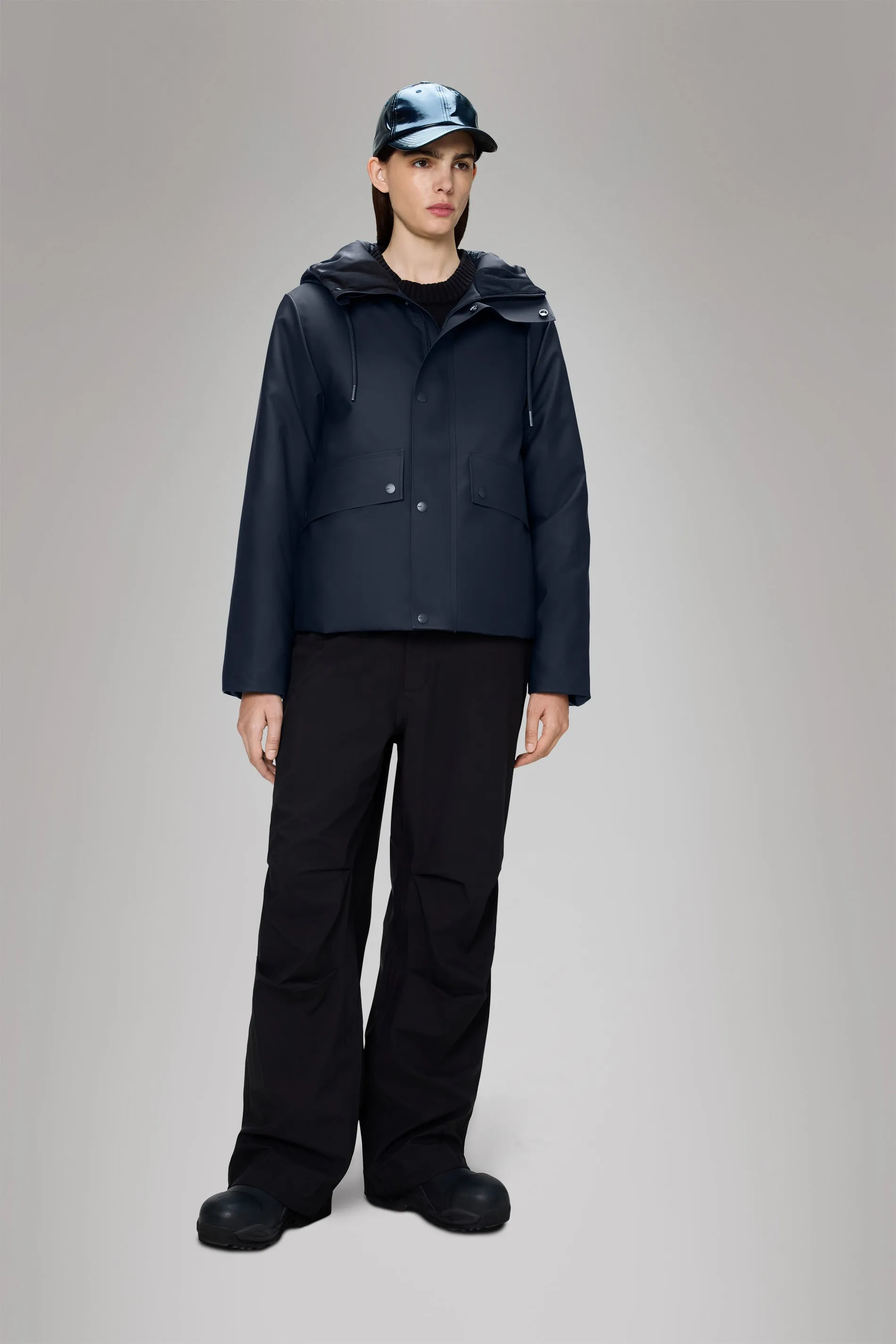 Nome Short W Parka sold by Rains product image thumbnail 4