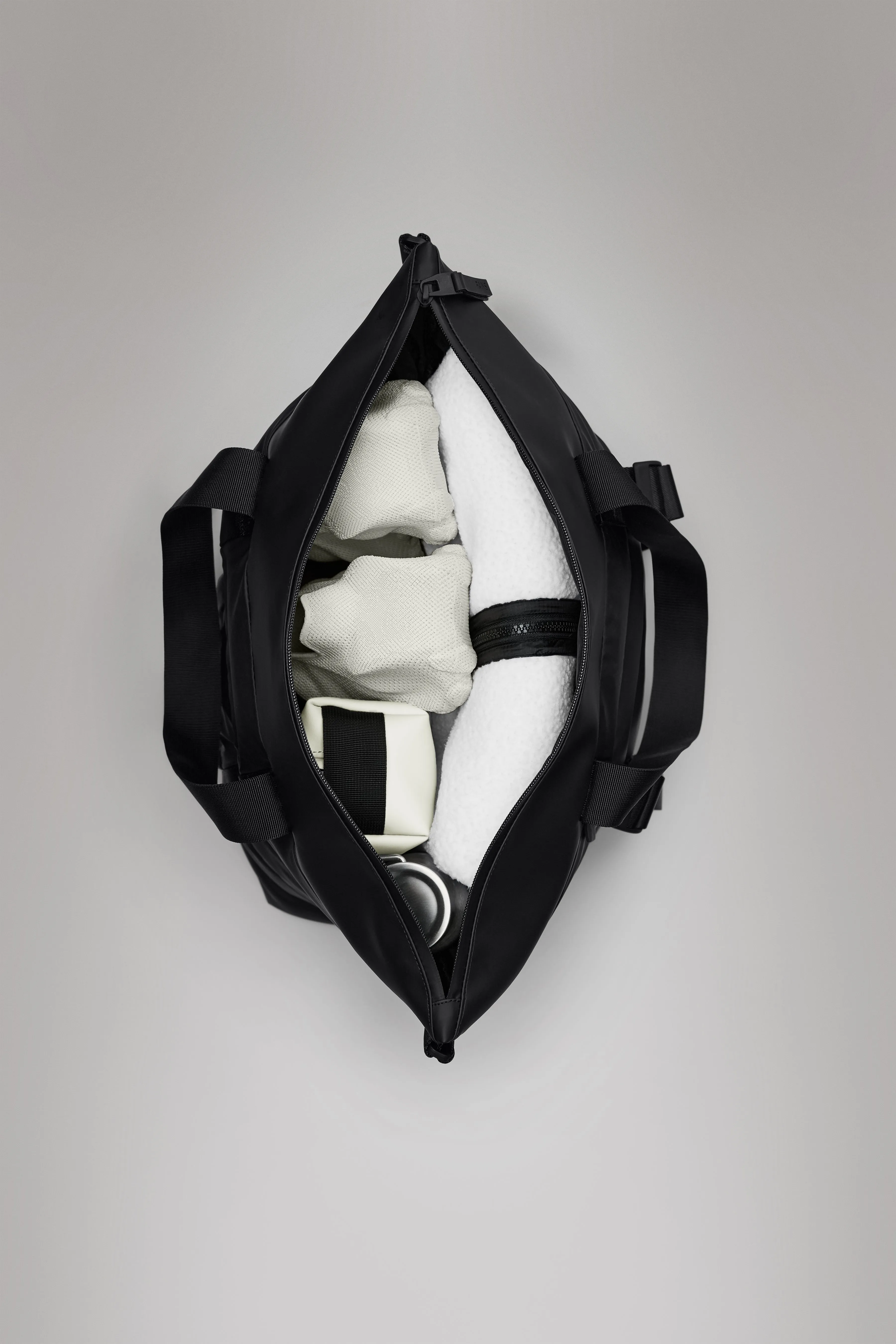 Puffer Mix Tote Bag Mini sold by Rains product image thumbnail 5