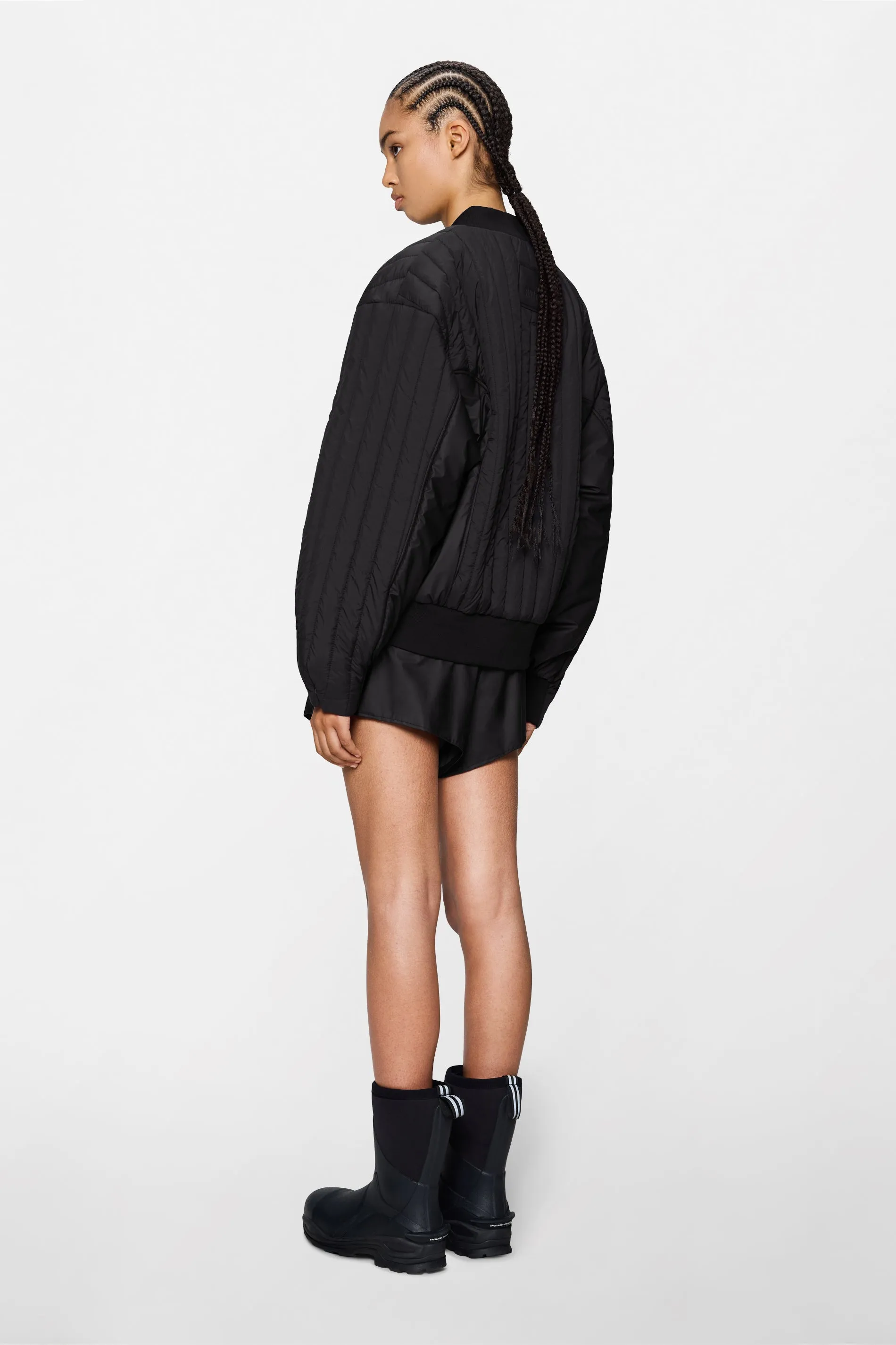 Koya Vision Bomber Jacket sold by Rains product image thumbnail 3