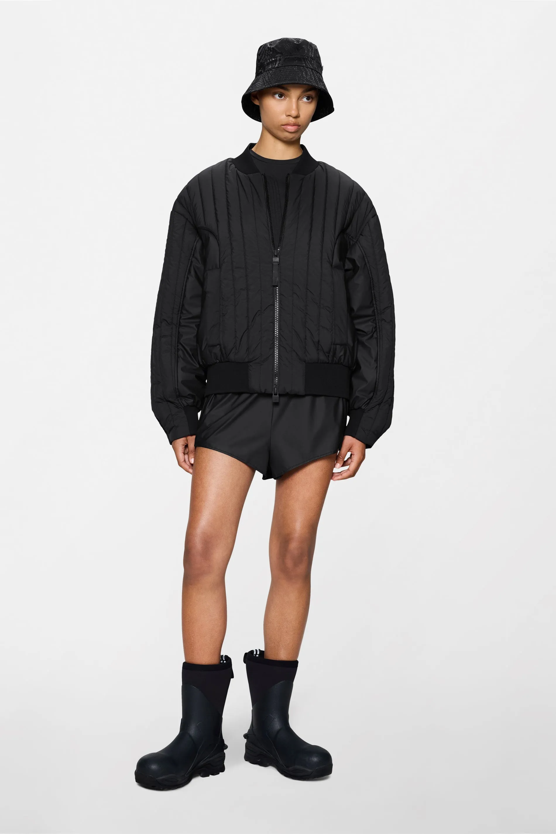 Koya Vision Bomber Jacket sold by Rains product image thumbnail 4