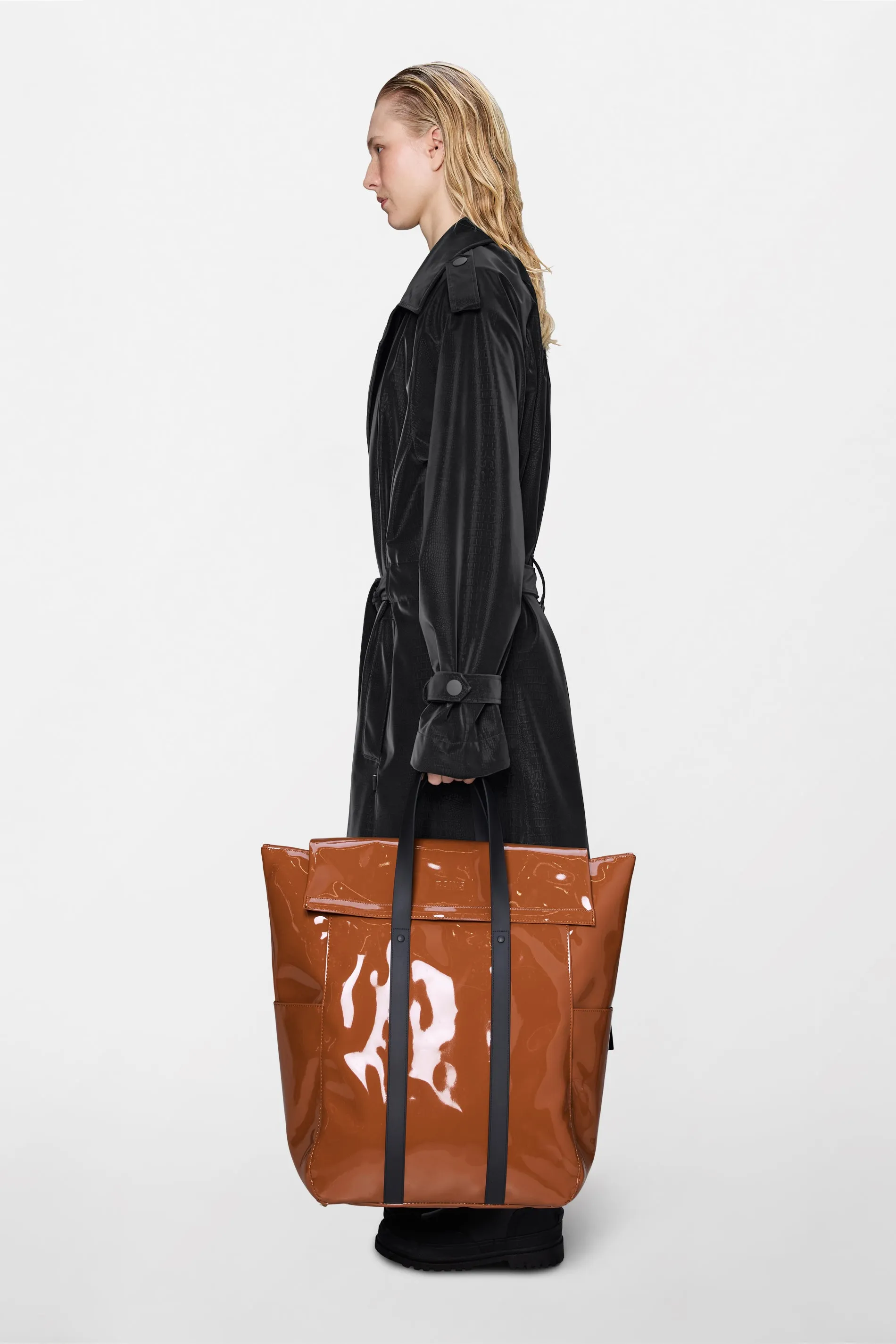 2 Way Tote Bag Large sold by Rains product image thumbnail 3