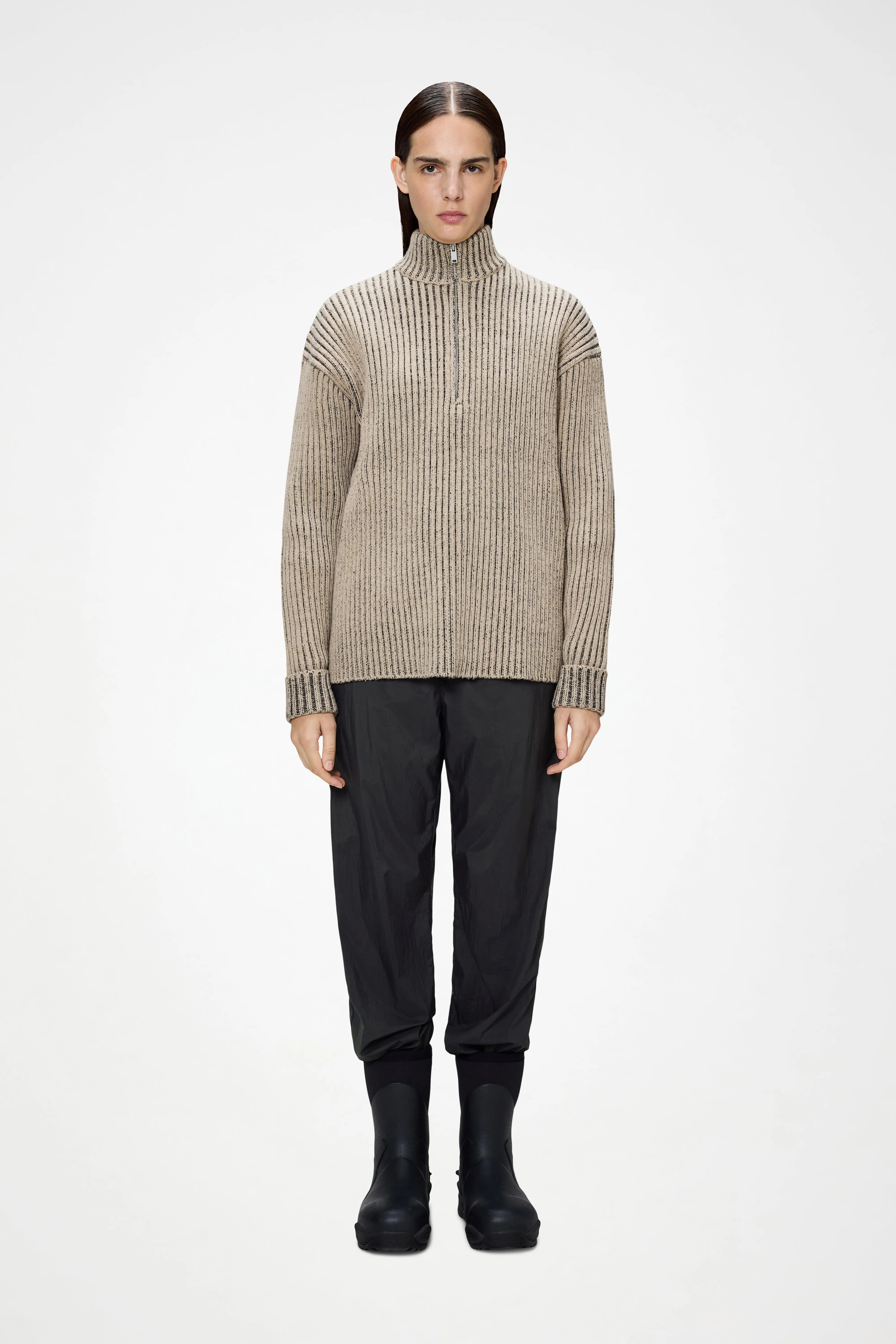 Sapa Half Zip Knit sold by Rains