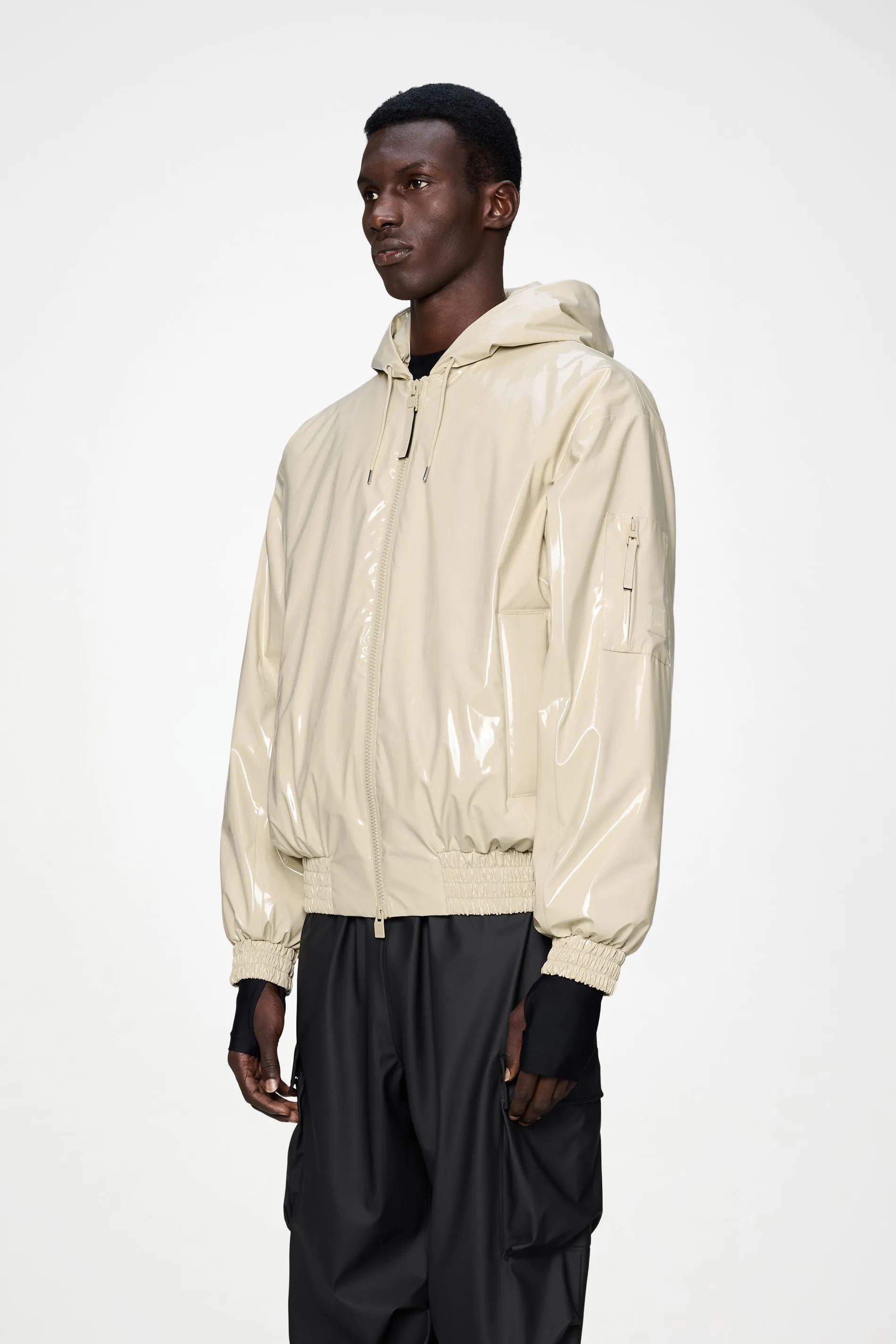 Lohja Insulated Bomber Jacket sold by Rains product image thumbnail 5
