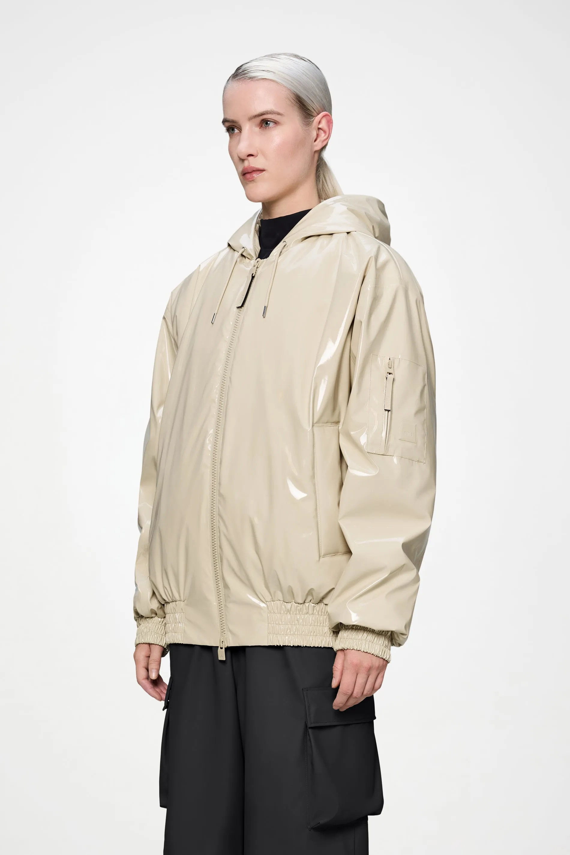 Lohja Insulated Bomber Jacket sold by Rains product image thumbnail 5