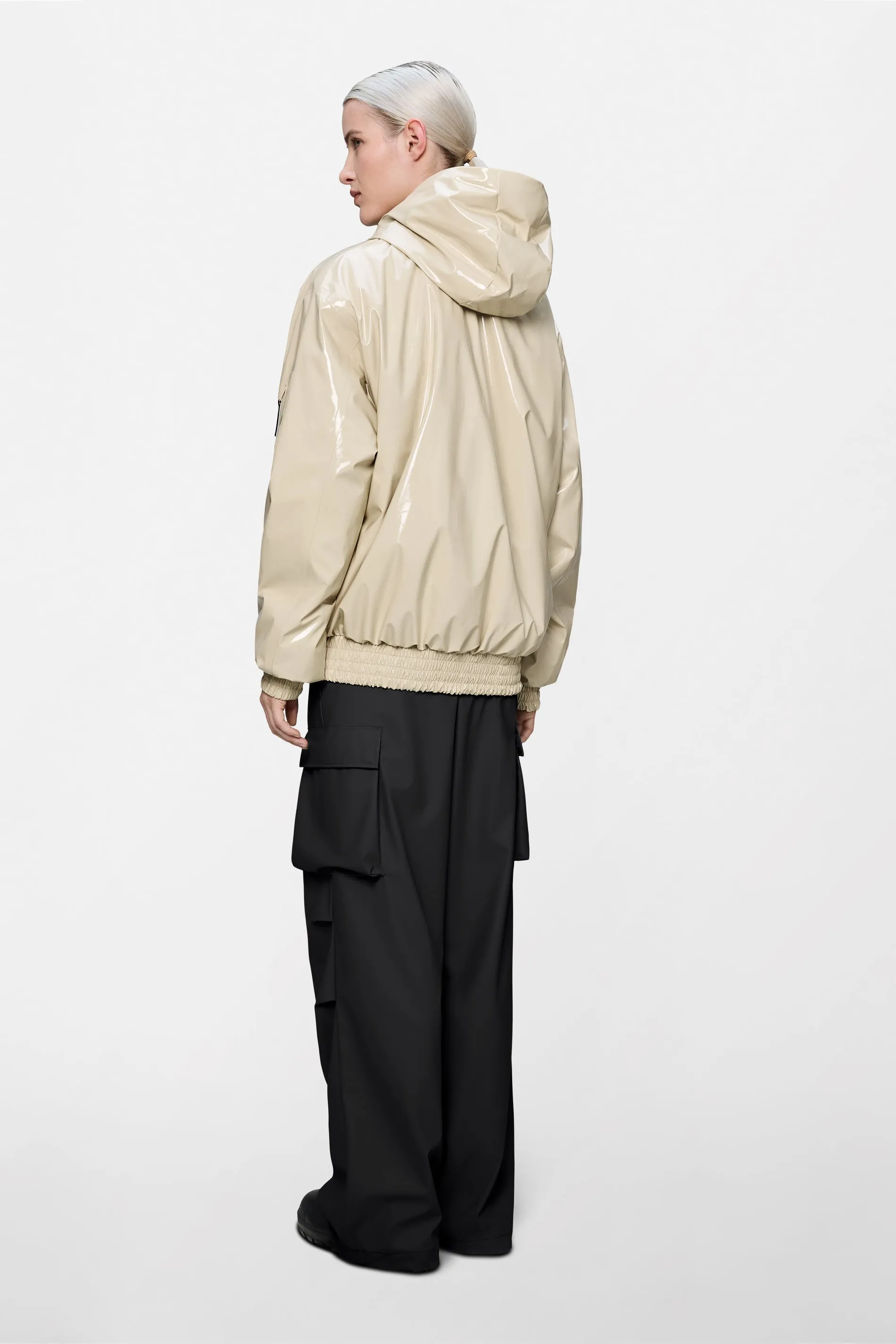 Lohja Insulated Bomber Jacket sold by Rains product image thumbnail 3