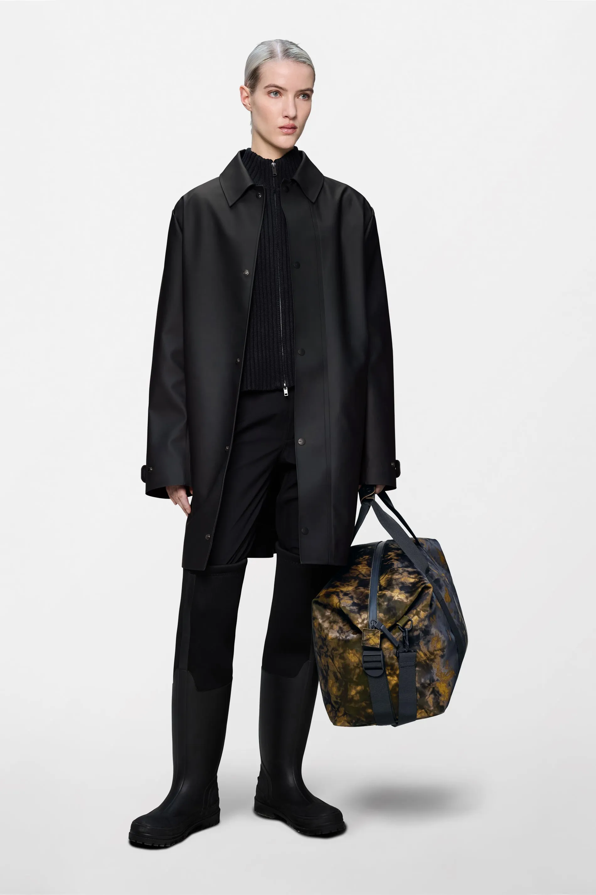 Nara Long Jacket sold by Rains product image thumbnail 4