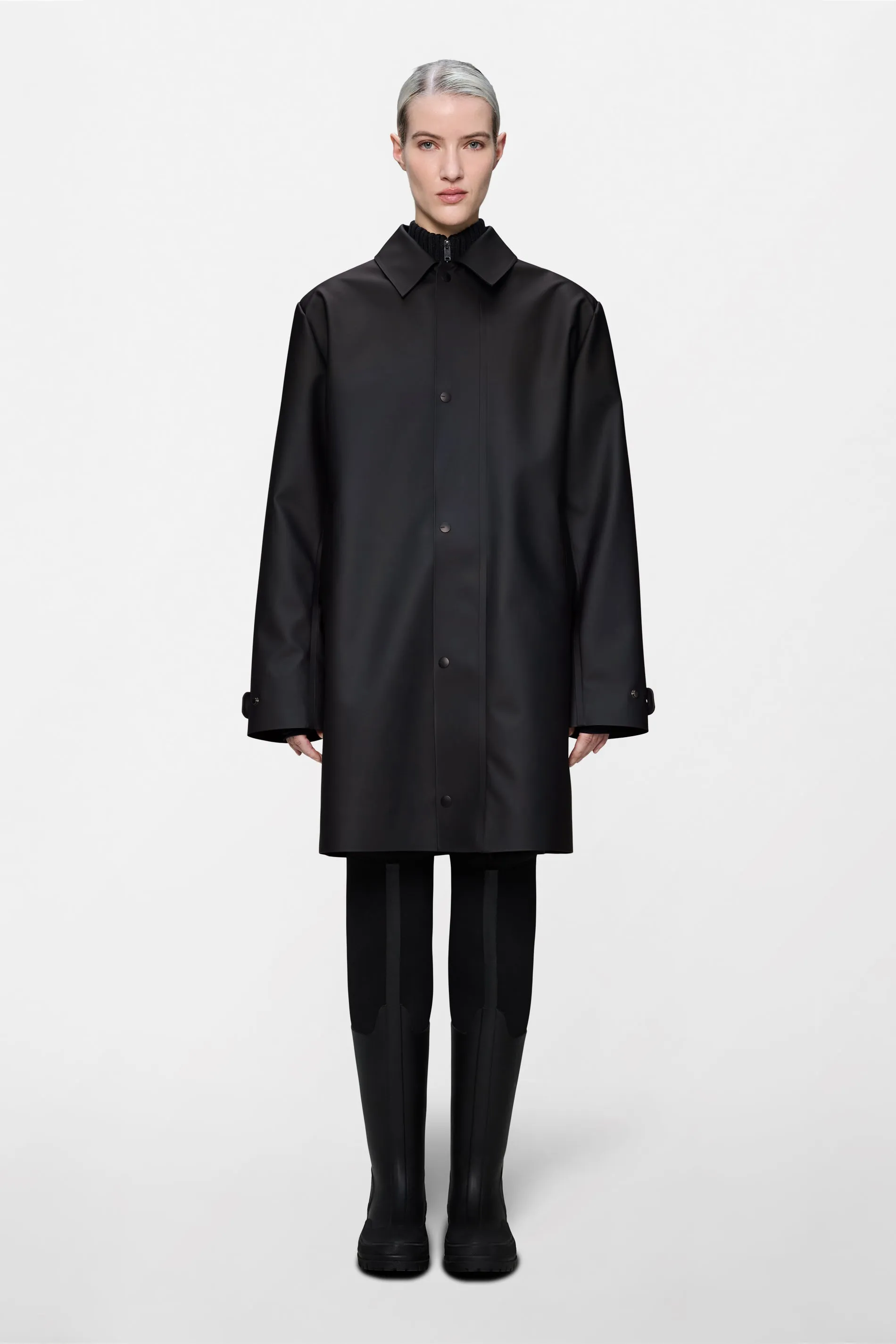 Nara Long Jacket sold by Rains