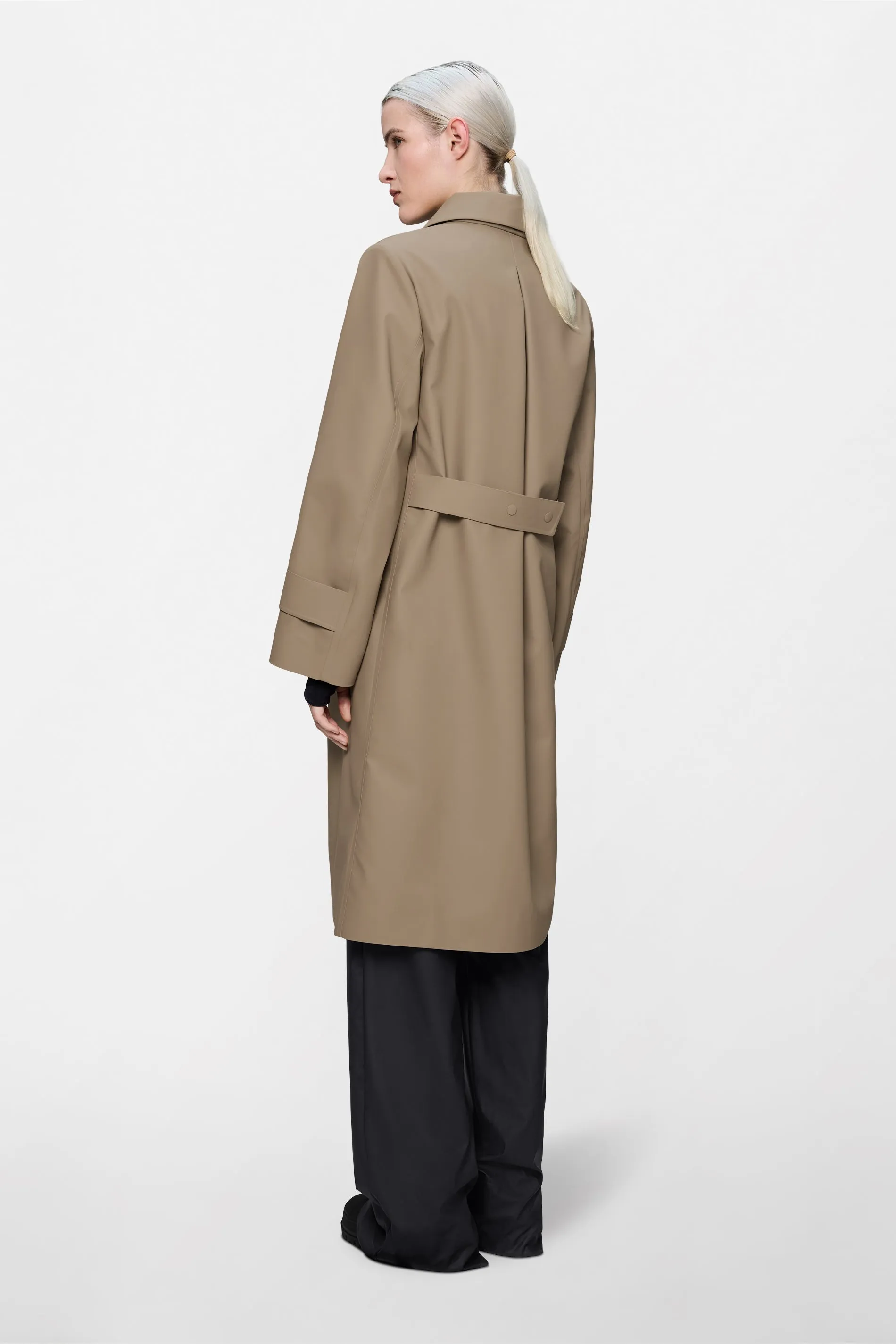 Nara Long W Jacket sold by Rains product image thumbnail 3