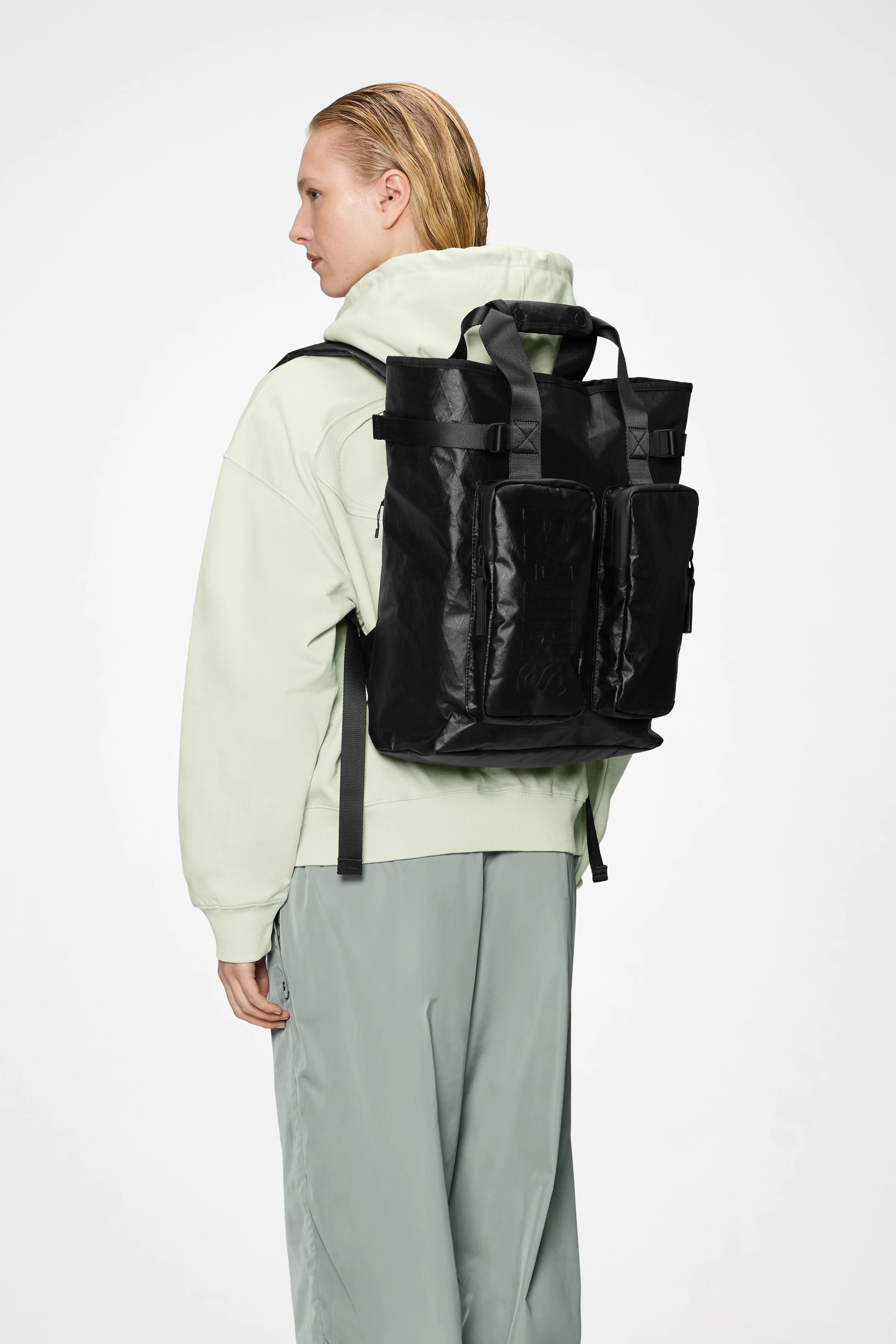 TexXel Tote Backpack sold by Rains product image thumbnail 3
