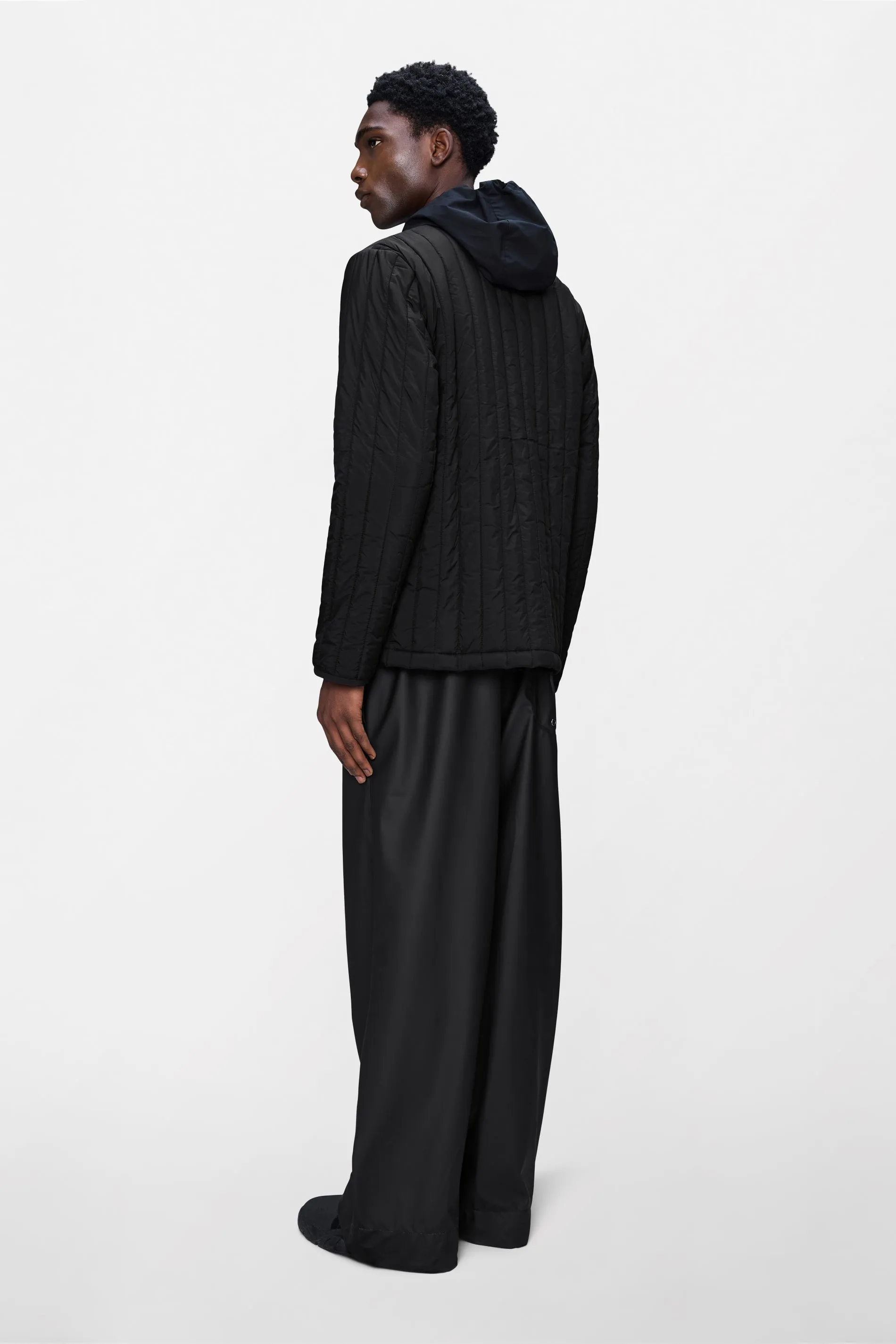 Banja Liner Overshirt sold by Rains product image thumbnail 3