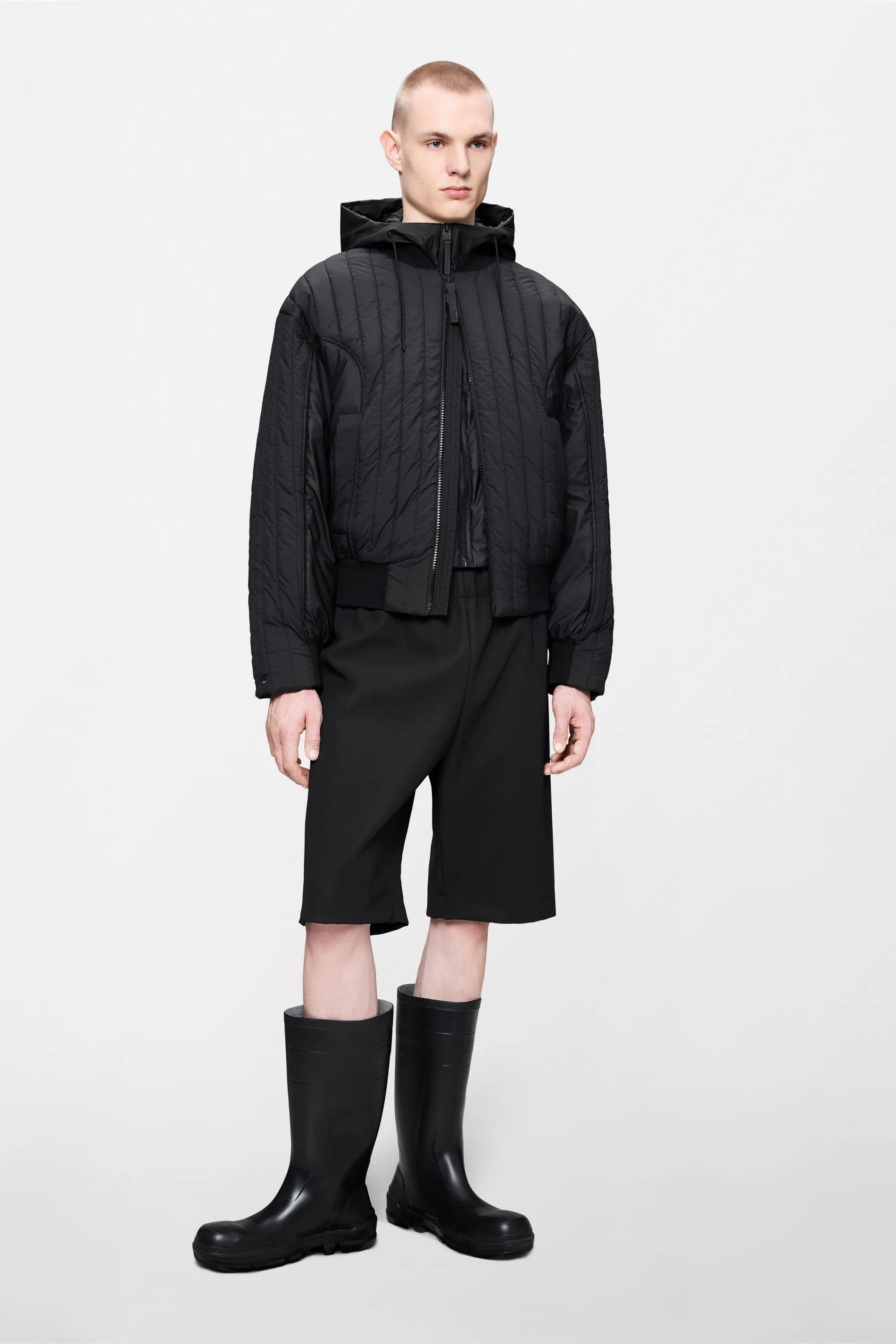 Koya Vision Bomber Jacket sold by Rains product image thumbnail 4