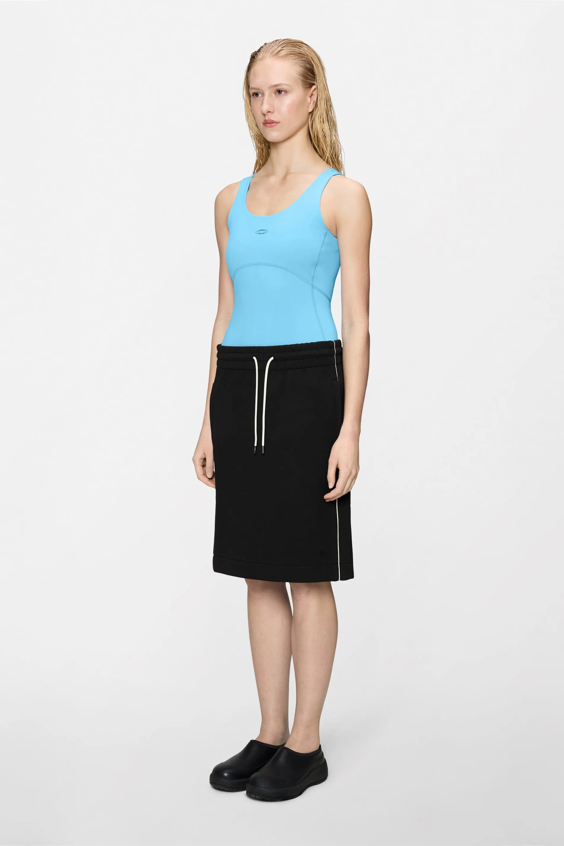 Downtime Track W Skirt sold by Rains product image thumbnail 5