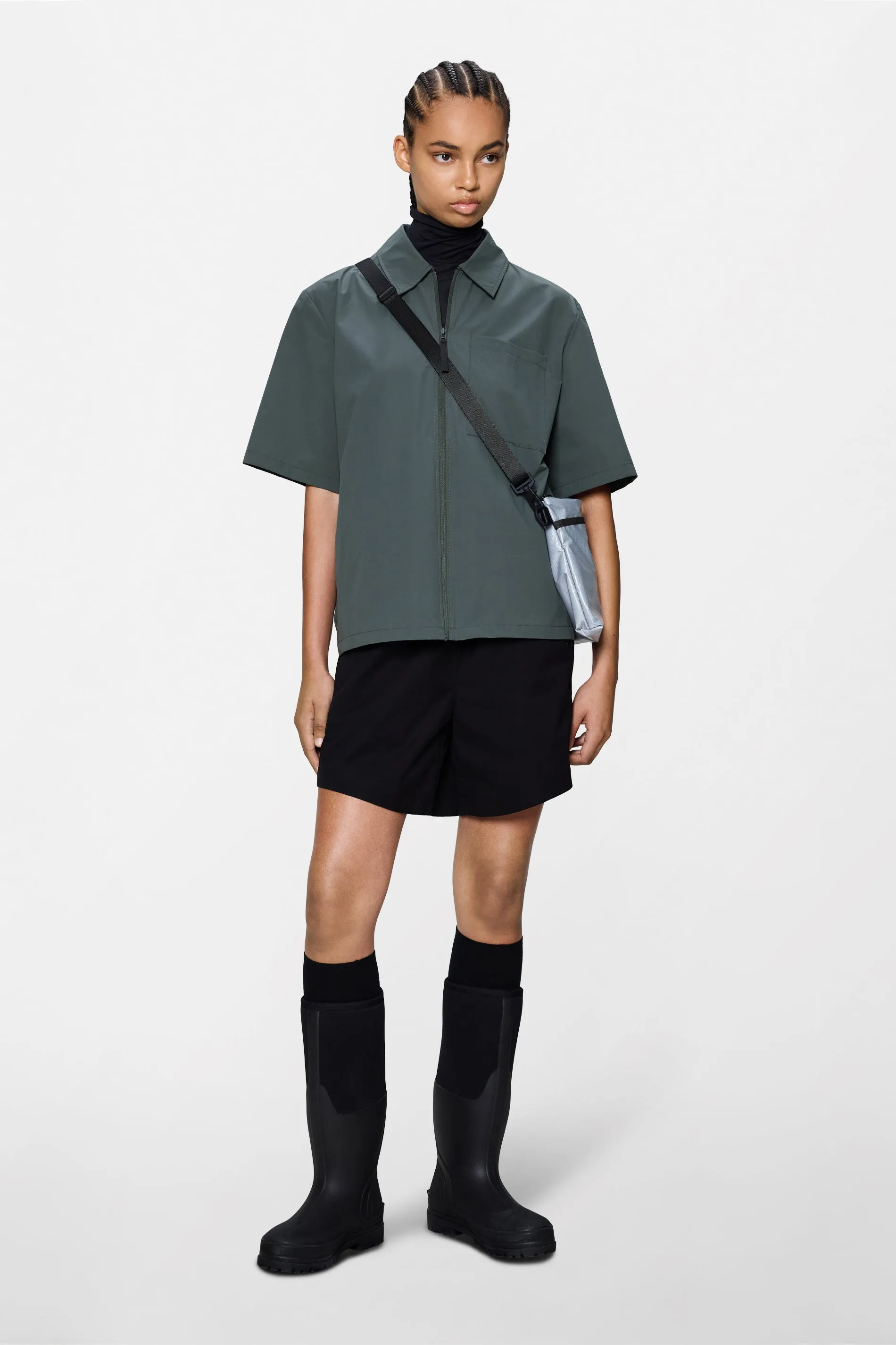 Mito Short Sleeve Shirt sold by Rains product image thumbnail 4