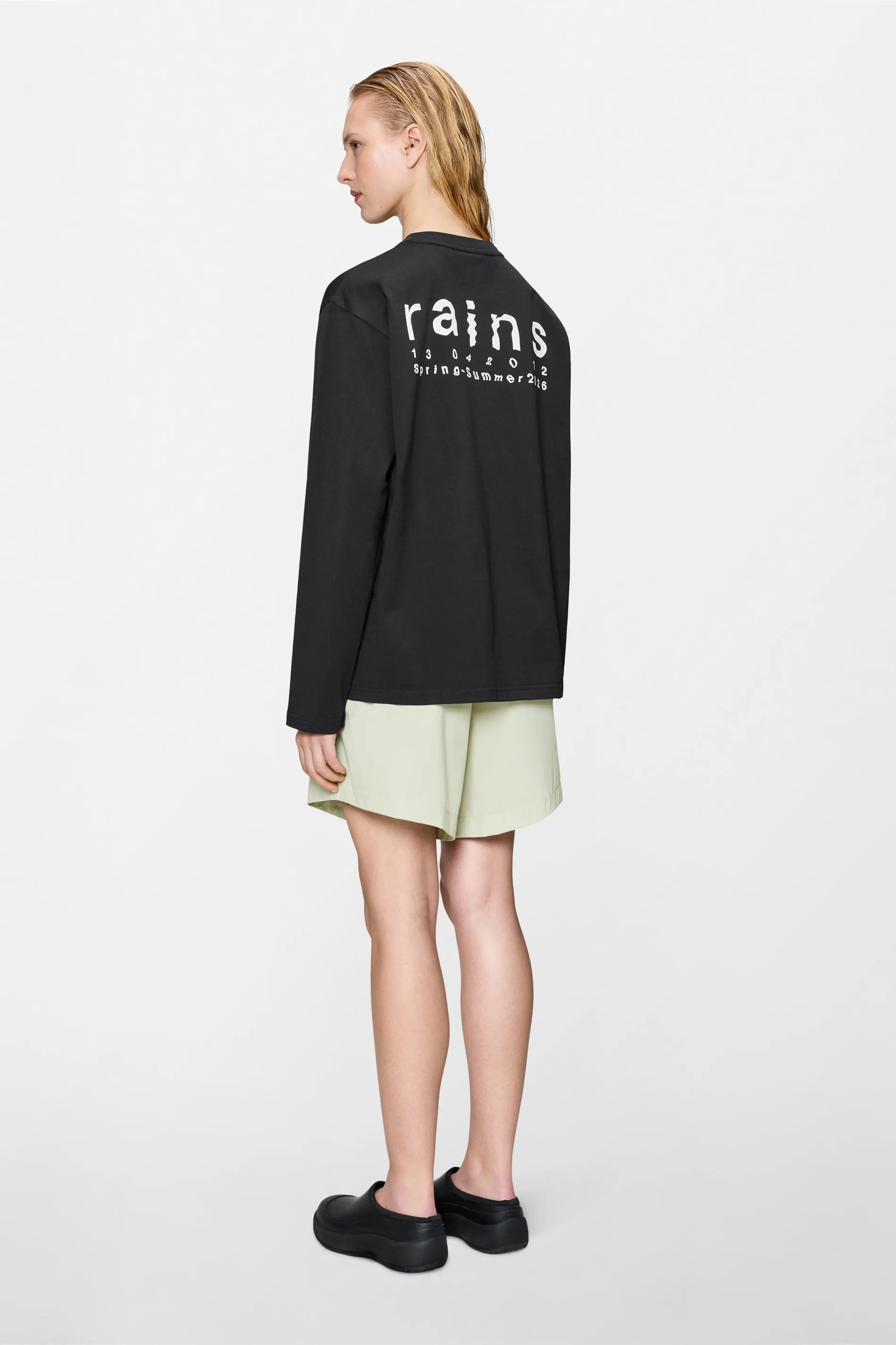 Classic Long Sleeve T-Shirt sold by Rains product image thumbnail 3