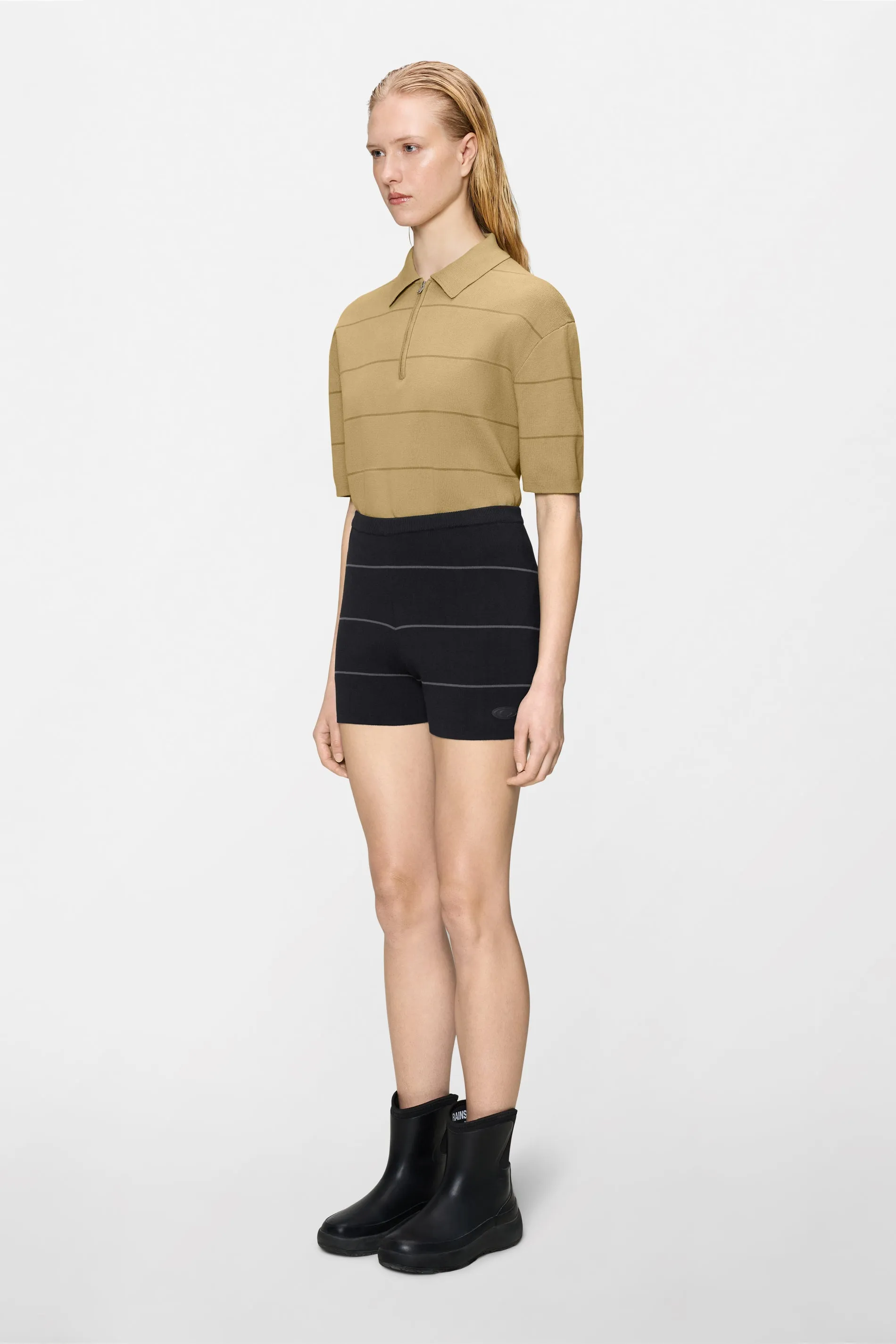 Striped Knit W Shorts sold by Rains product image thumbnail 4