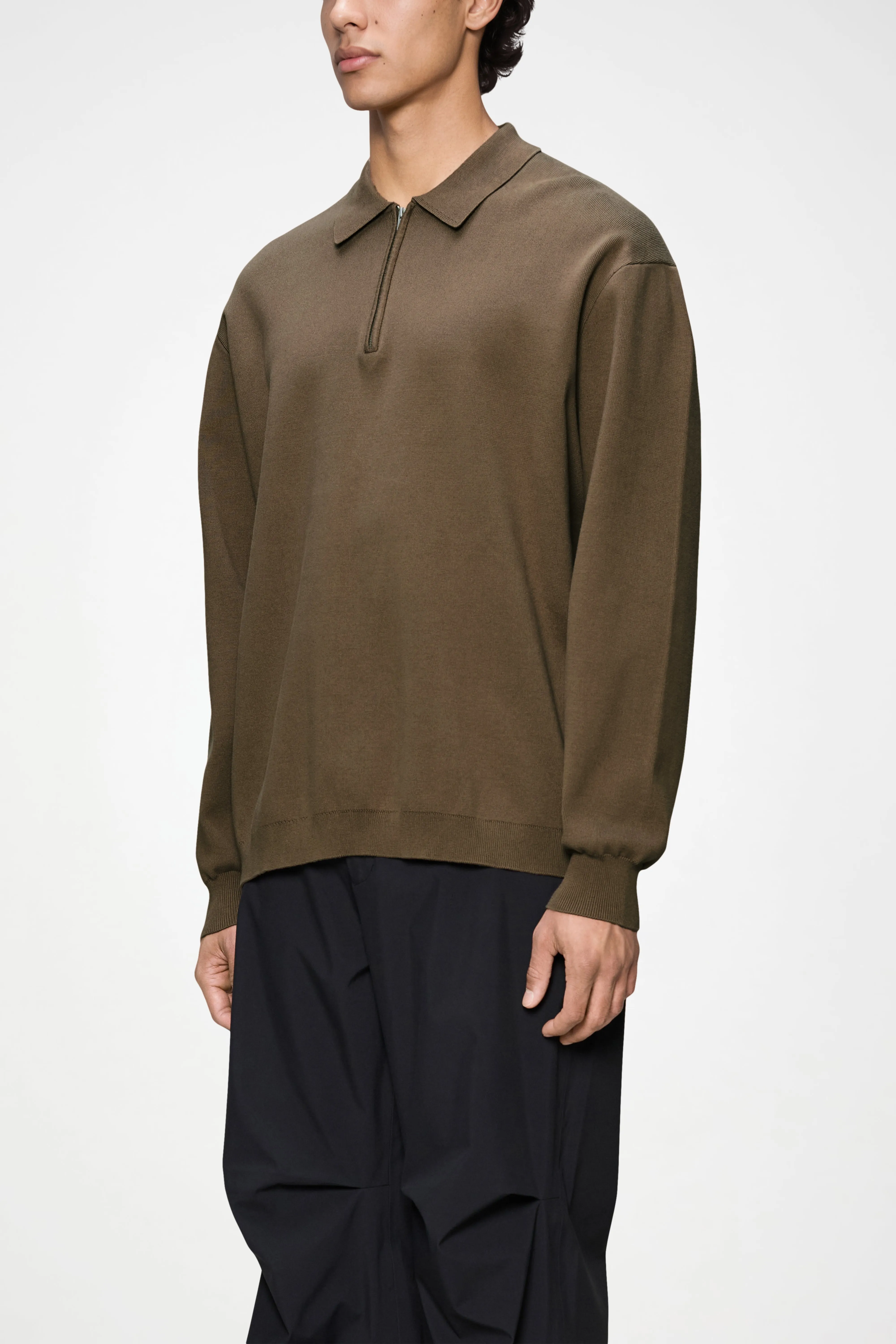Long Sleeve Polo sold by Rains product image thumbnail 4