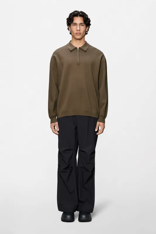 Long Sleeve Polo made by Rains