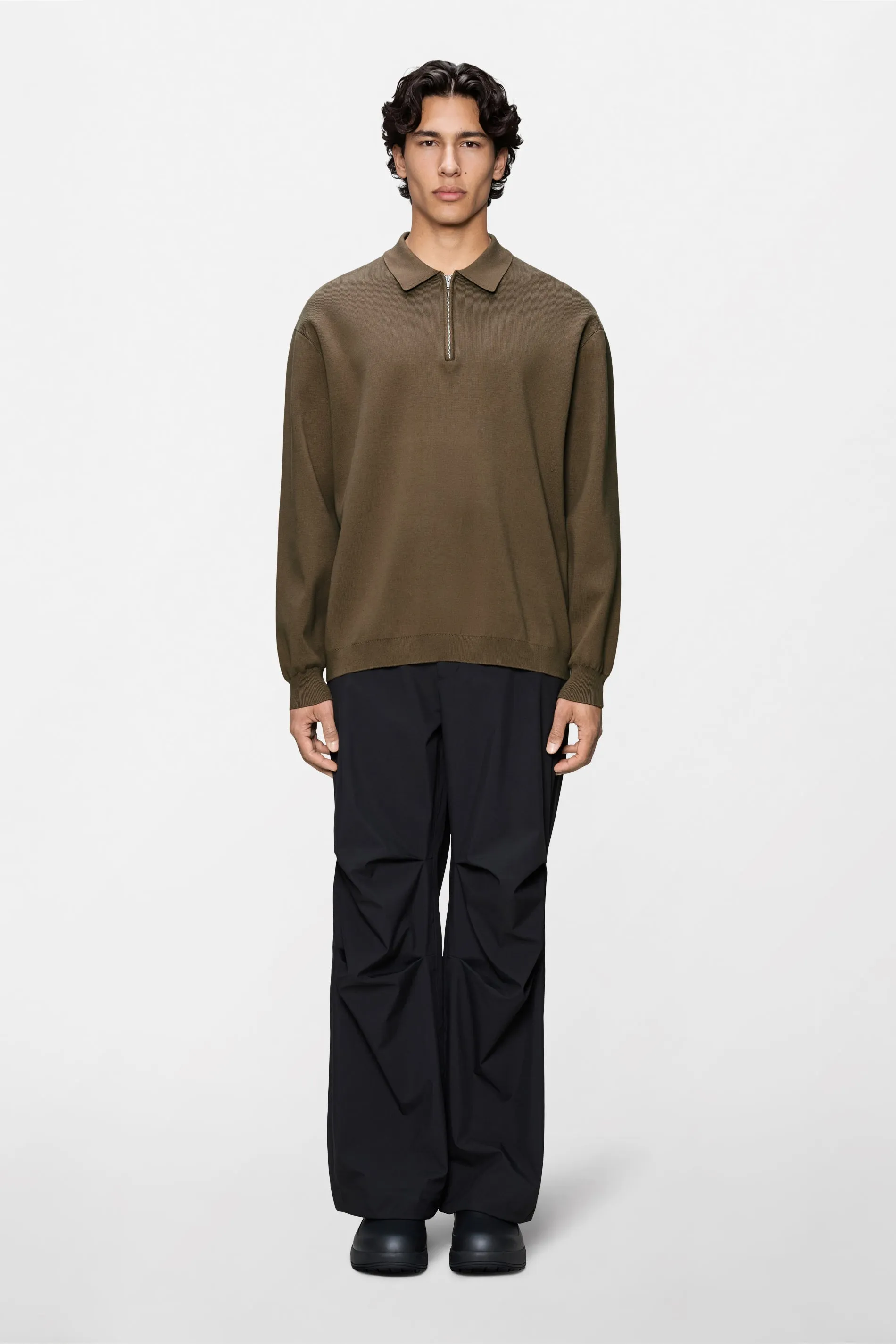 Long Sleeve Polo sold by Rains