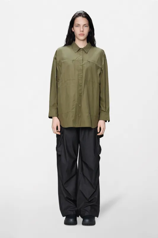Light Woven Long Sleeve W Shirt made by Rains