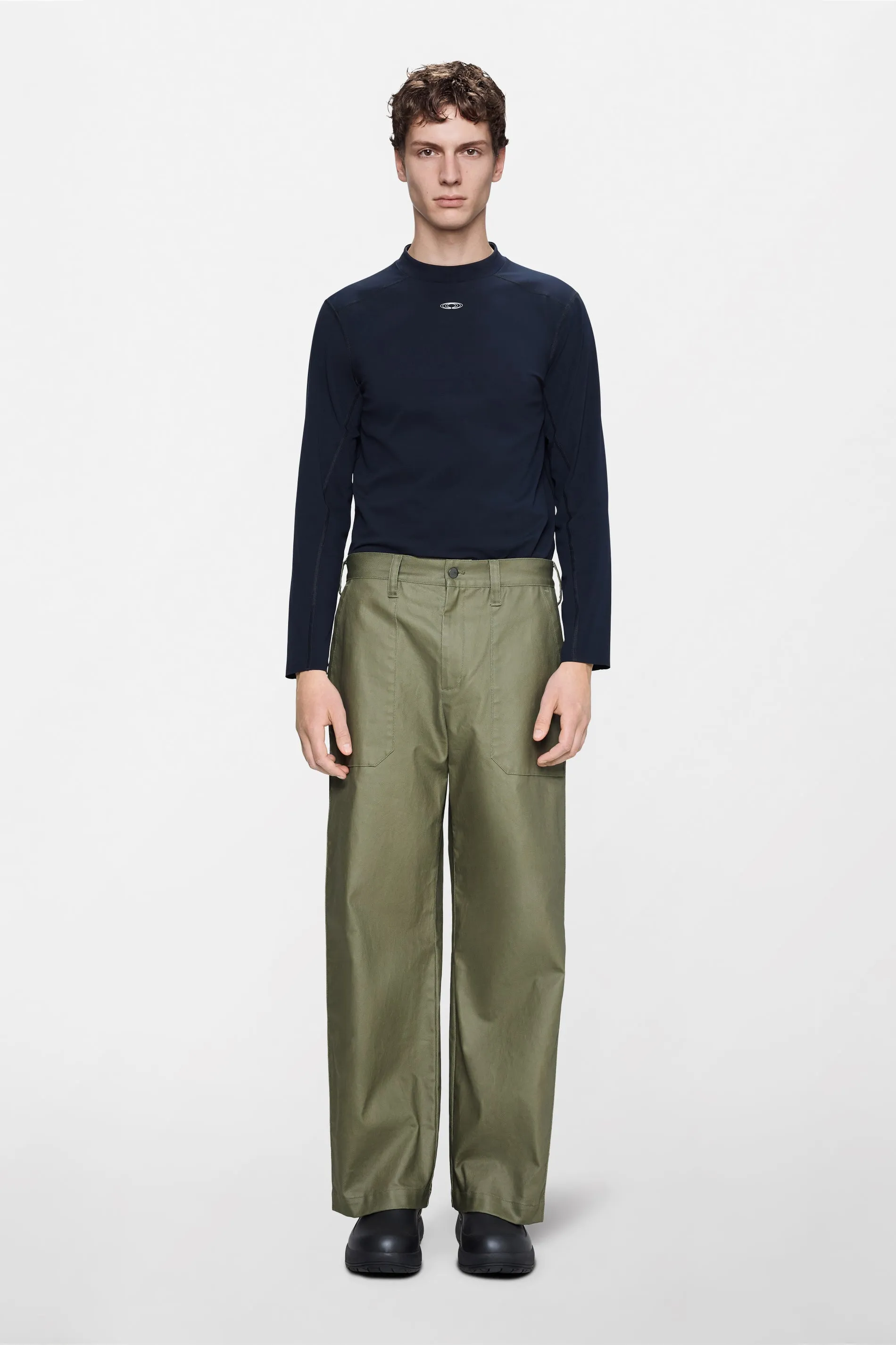 Heavy Woven Pants Straight sold by Rains