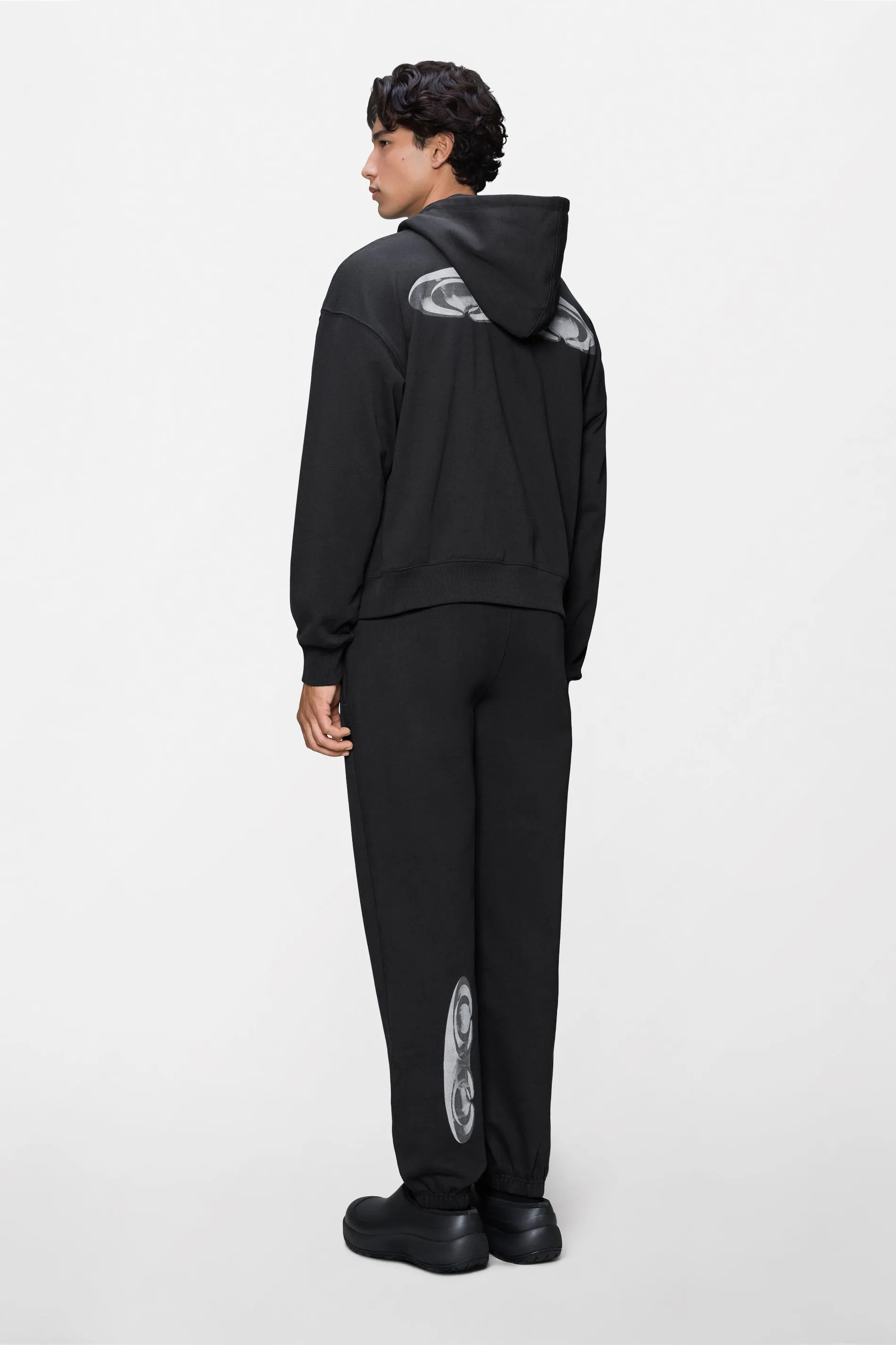 Classic Zip Hoodie Splash 3D sold by Rains product image thumbnail 3