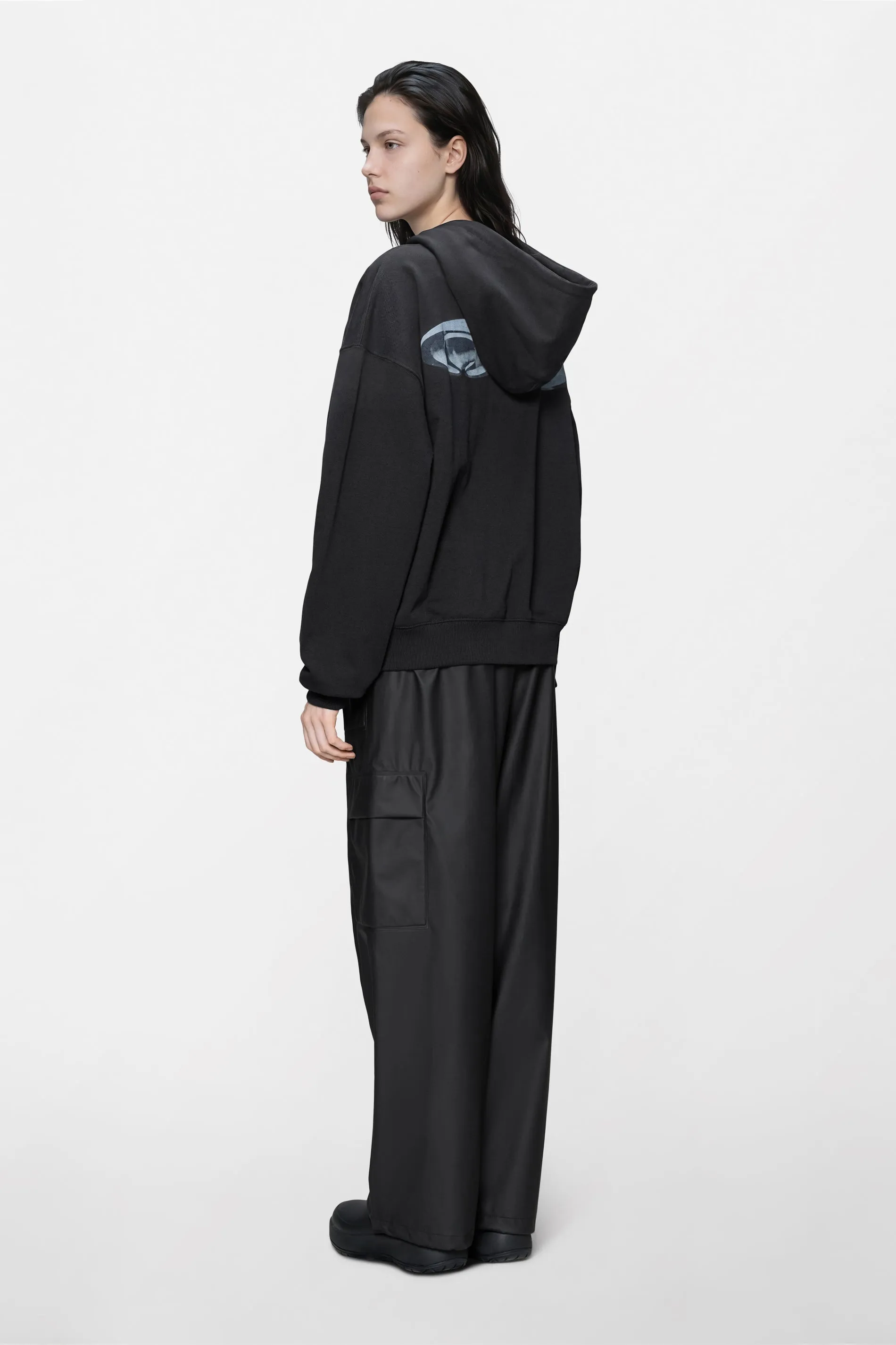 Classic Zip Hoodie Splash 3D sold by Rains product image thumbnail 3