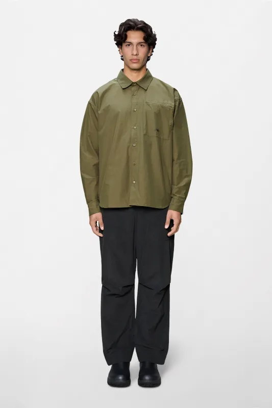 Light Woven Long Sleeve Shirt made by Rains