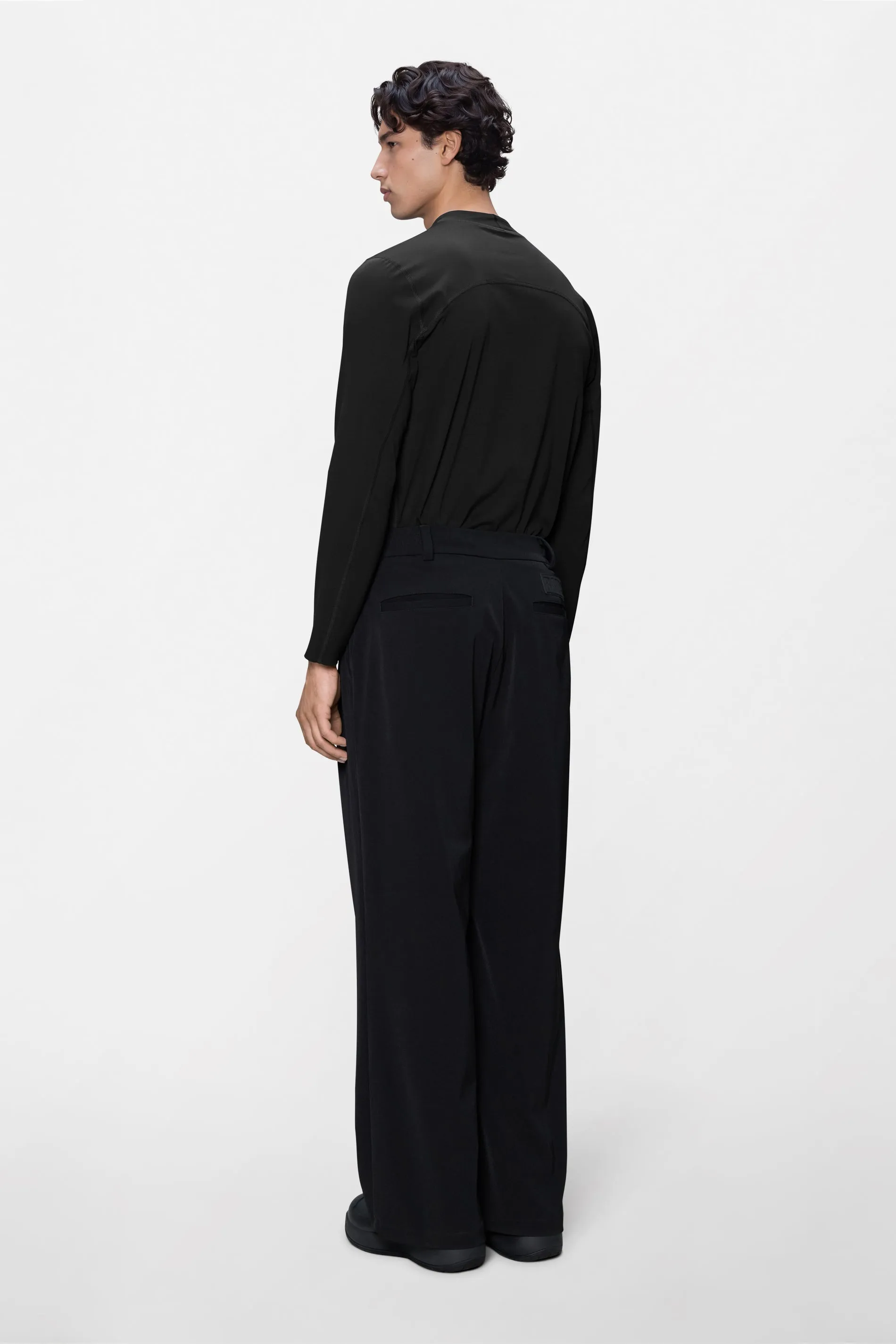 Tech Woven Pants Wide sold by Rains product image thumbnail 3